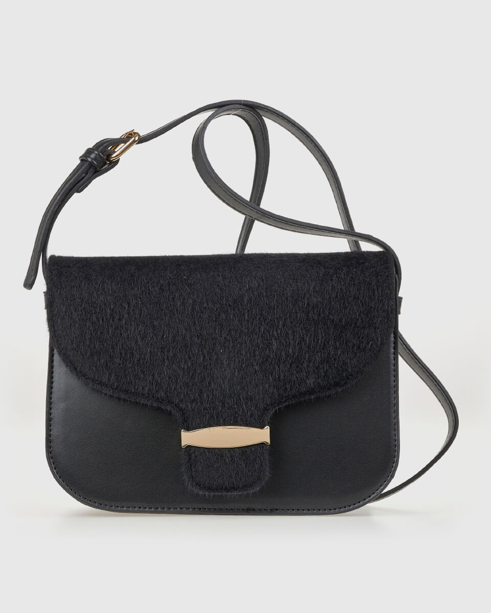 VERDE ΓΥΝΑΙΚΕΙΑ ΤΣΑΝΤΑ ΩΜΟΥ 16-0008294  ΜΑΥΡΟ