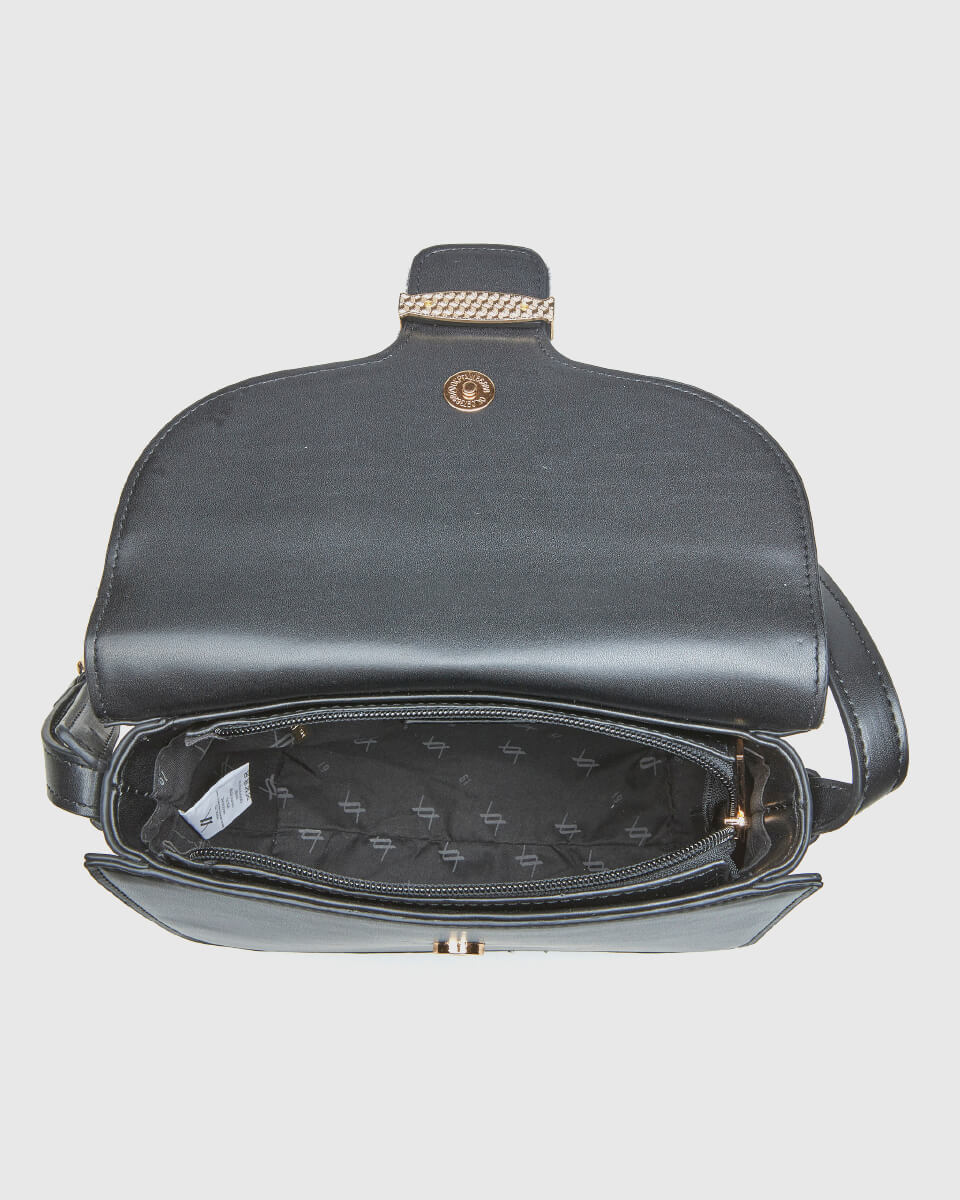 VERDE ΓΥΝΑΙΚΕΙΑ ΤΣΑΝΤΑ ΩΜΟΥ 16-0008294  ΜΑΥΡΟ