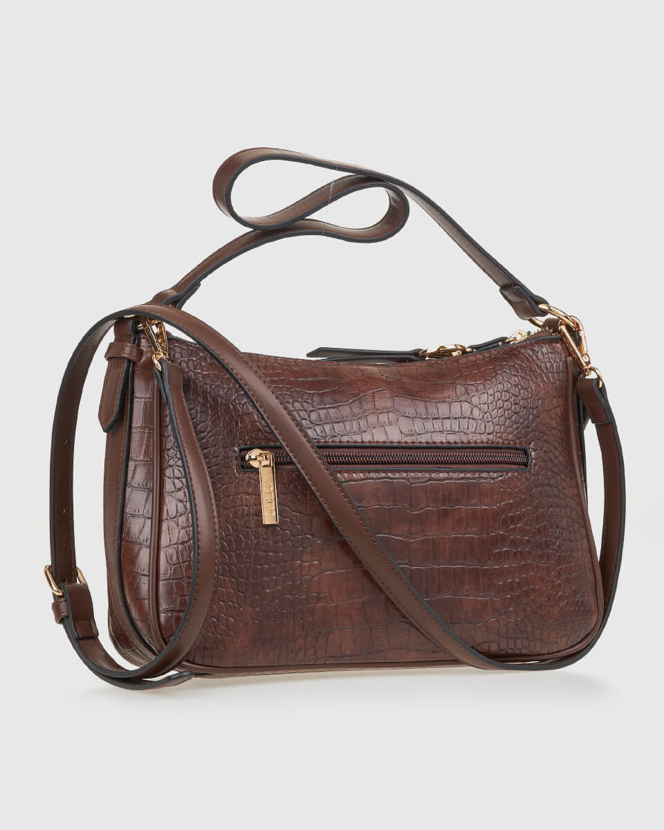 VERDE ΓΥΝΑΙΚΕΙΑ ΤΣΑΝΤΑ ΩΜΟΥ 16-0008318 ANIMAL PRINT ΚΑΦΕ