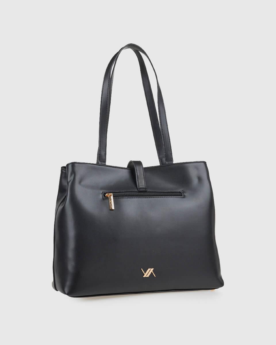 VERDE ΓΥΝΑΙΚΕΙΑ ΤΣΑΝΤΑ ΩΜΟΥ 16-0008324 ANIMAL PRINT ΜΑΥΡΟ