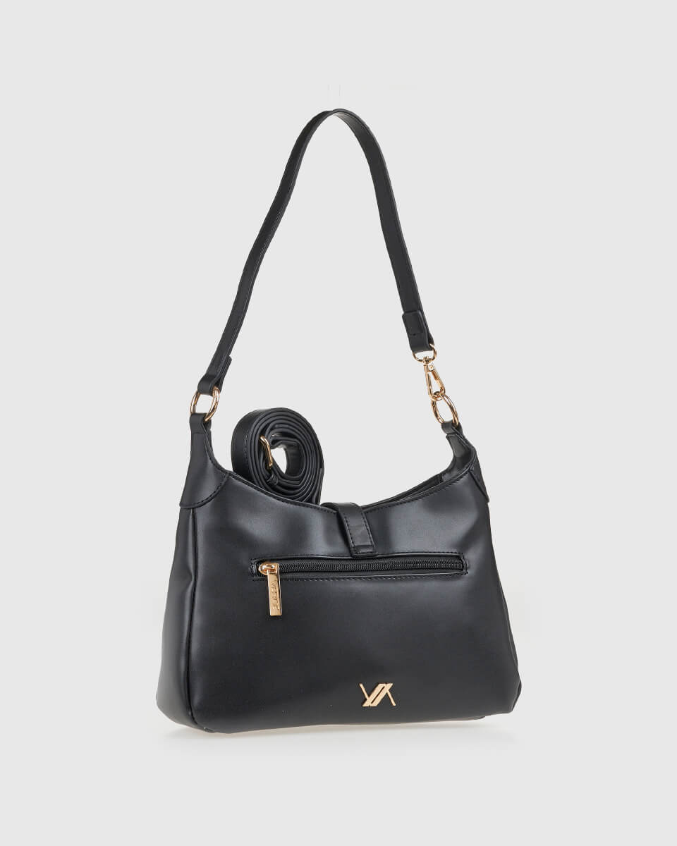 VERDE ΓΥΝΑΙΚΕΙΑ ΤΣΑΝΤΑ ΩΜΟΥ 16-0008325 ANIMAL PRINT ΜΑΥΡΟ