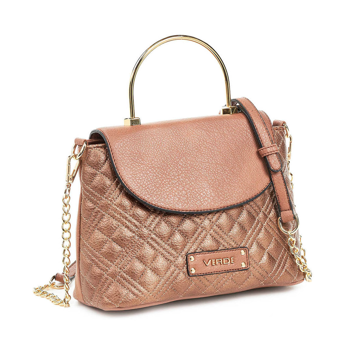 VERDE ΓΥΝΑΙΚΕΙΑ ΤΣΑΝΤΑ ΧΕΙΡΟΣ 16-6633 ΜΠΡΟΝΖΕ