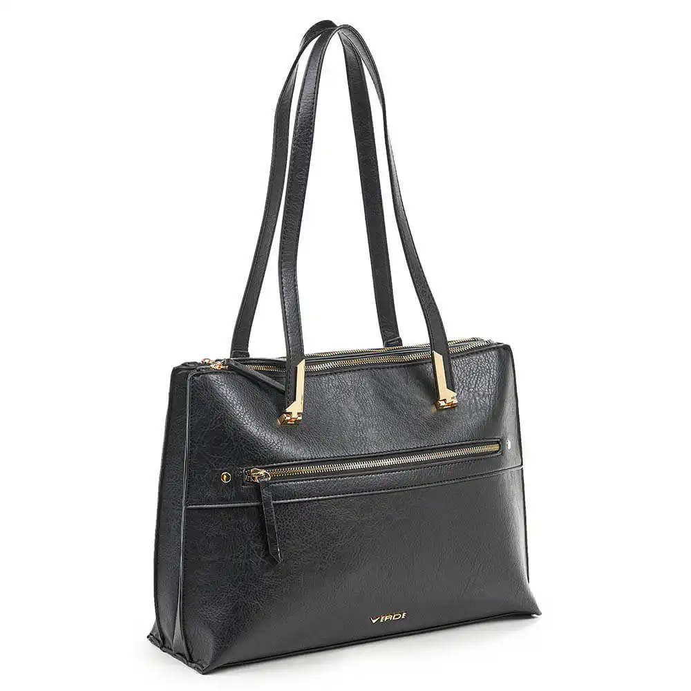 VERDE ΓΥΝΑΙΚΕΙΑ ΤΣΑΝΤΑ ΏΜΟΥ 16-6682 ΜΑΥΡΟ