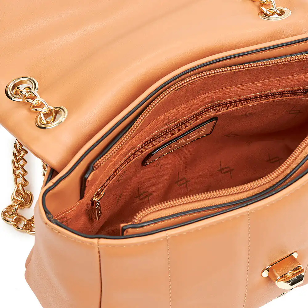 Verde Γυναικεία Τσάντα Ώμου 16-6718 Ροδακινί