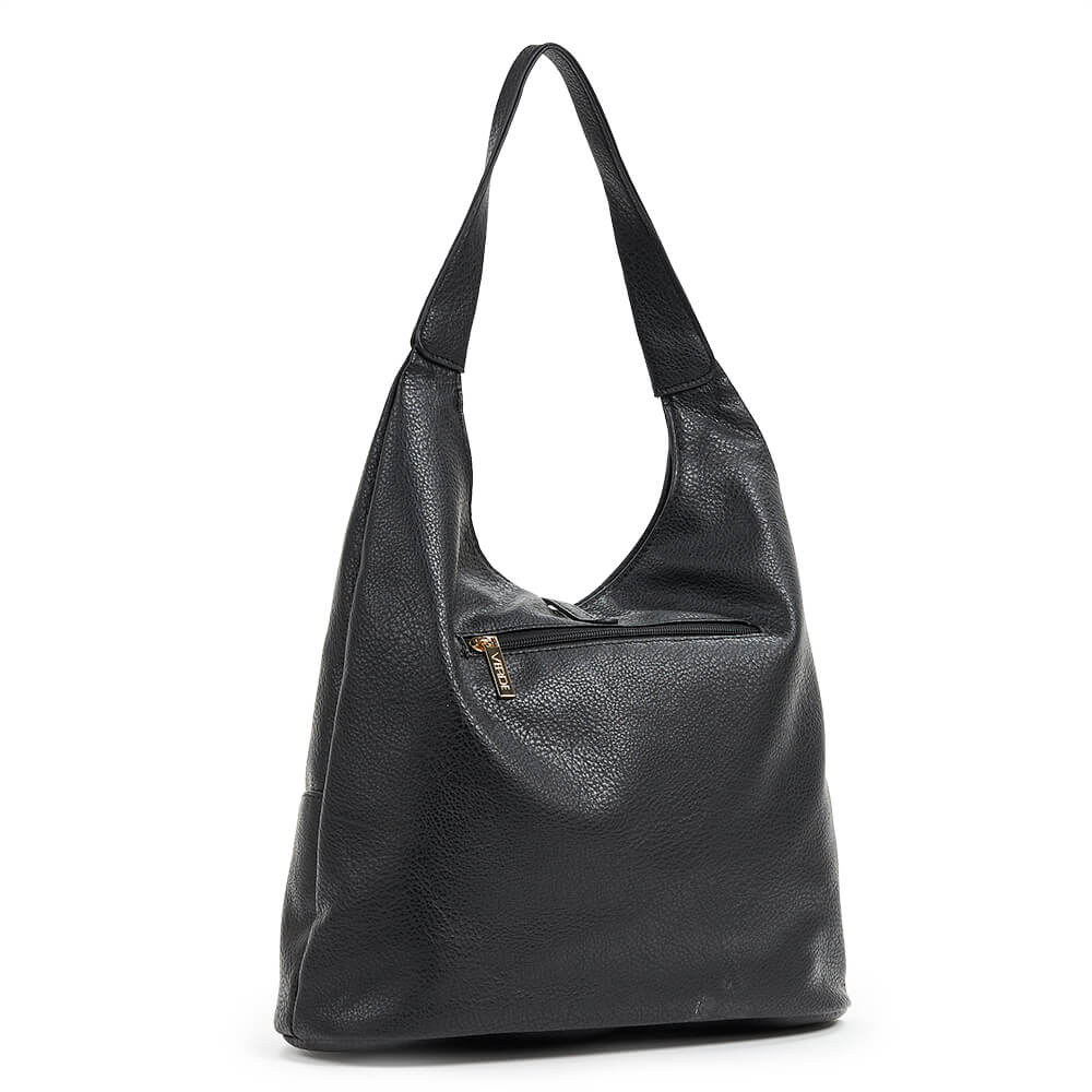 Verde Γυναικεία Τσάντα Ώμου 16-6720 Μαύρο