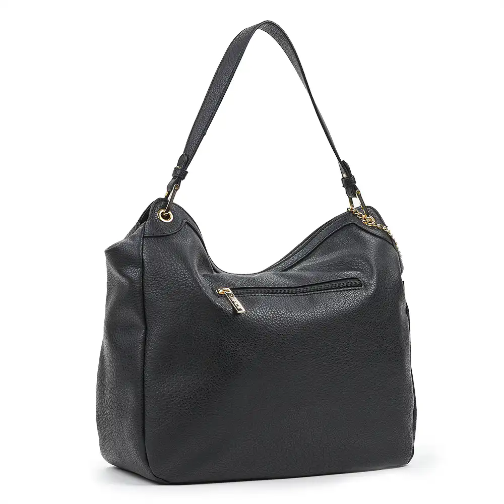 Verde Γυναικεία Τσάντα Ώμου 16-6721 Μαύρο