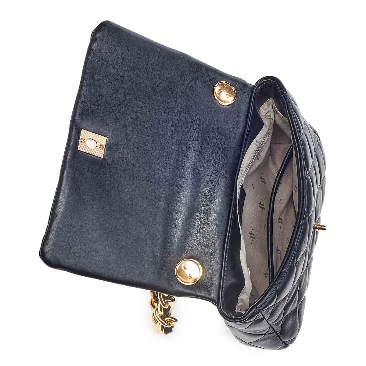 Verde Γυναικεία Τσάντα Ώμου 16-6747 Μαύρο