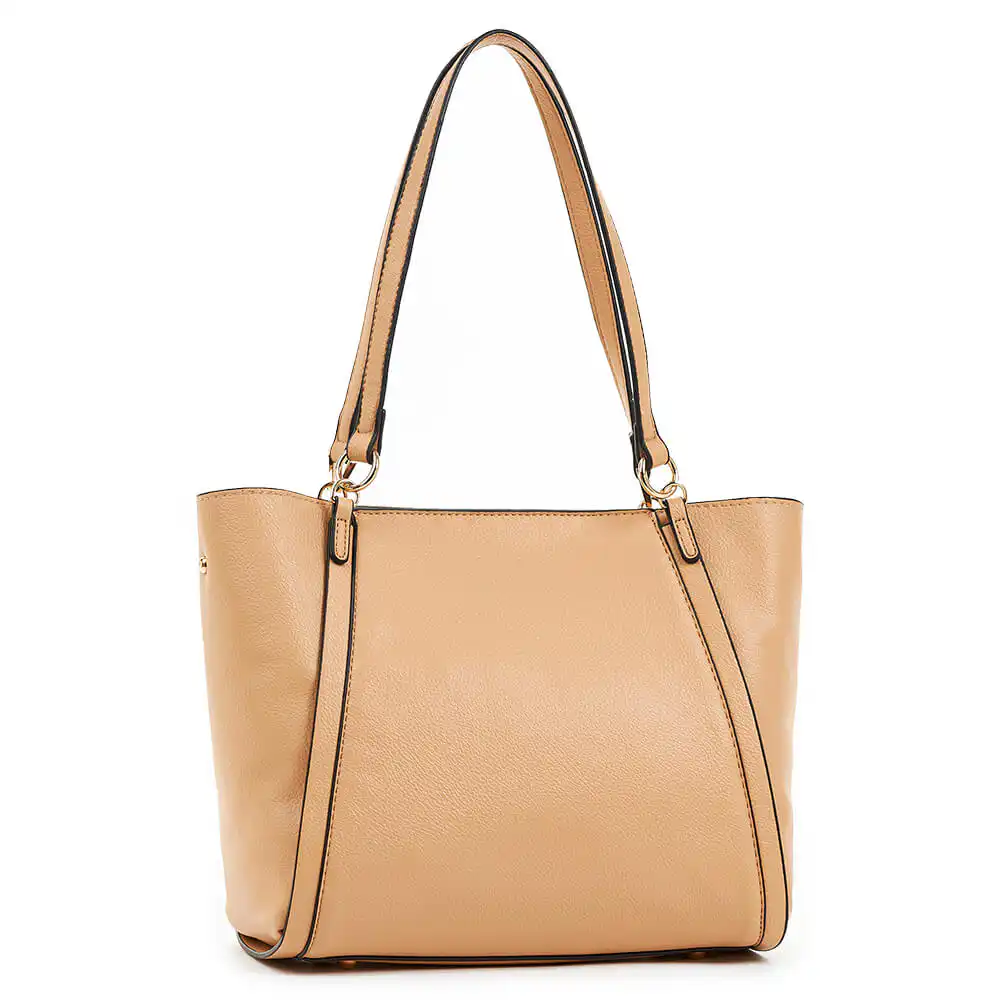 Verde Γυναικεία Τσάντα Ώμου 16-6749 Μπέζ