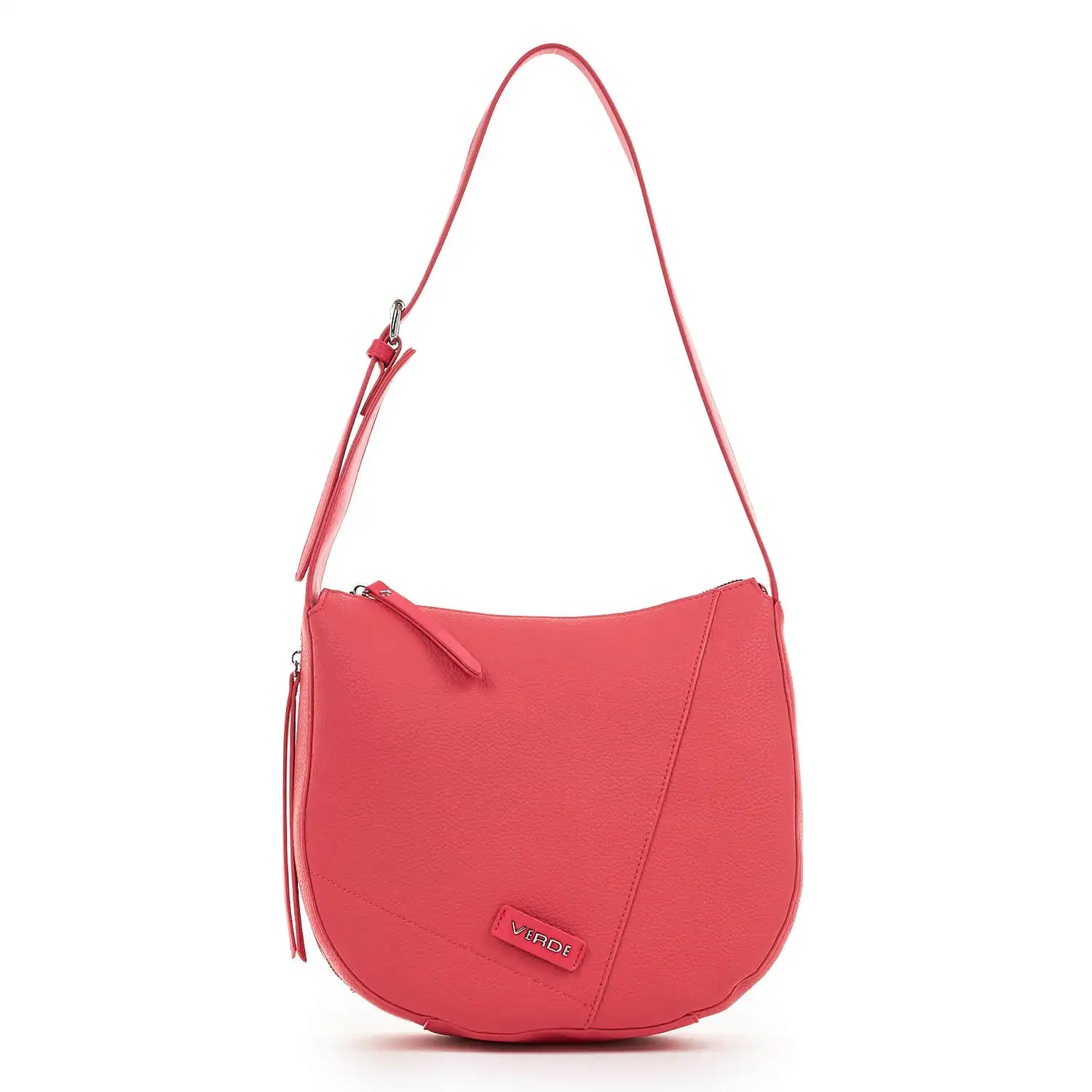 Verde Γυναικεία Τσάντα Ώμου 16-6769 Κοραλί