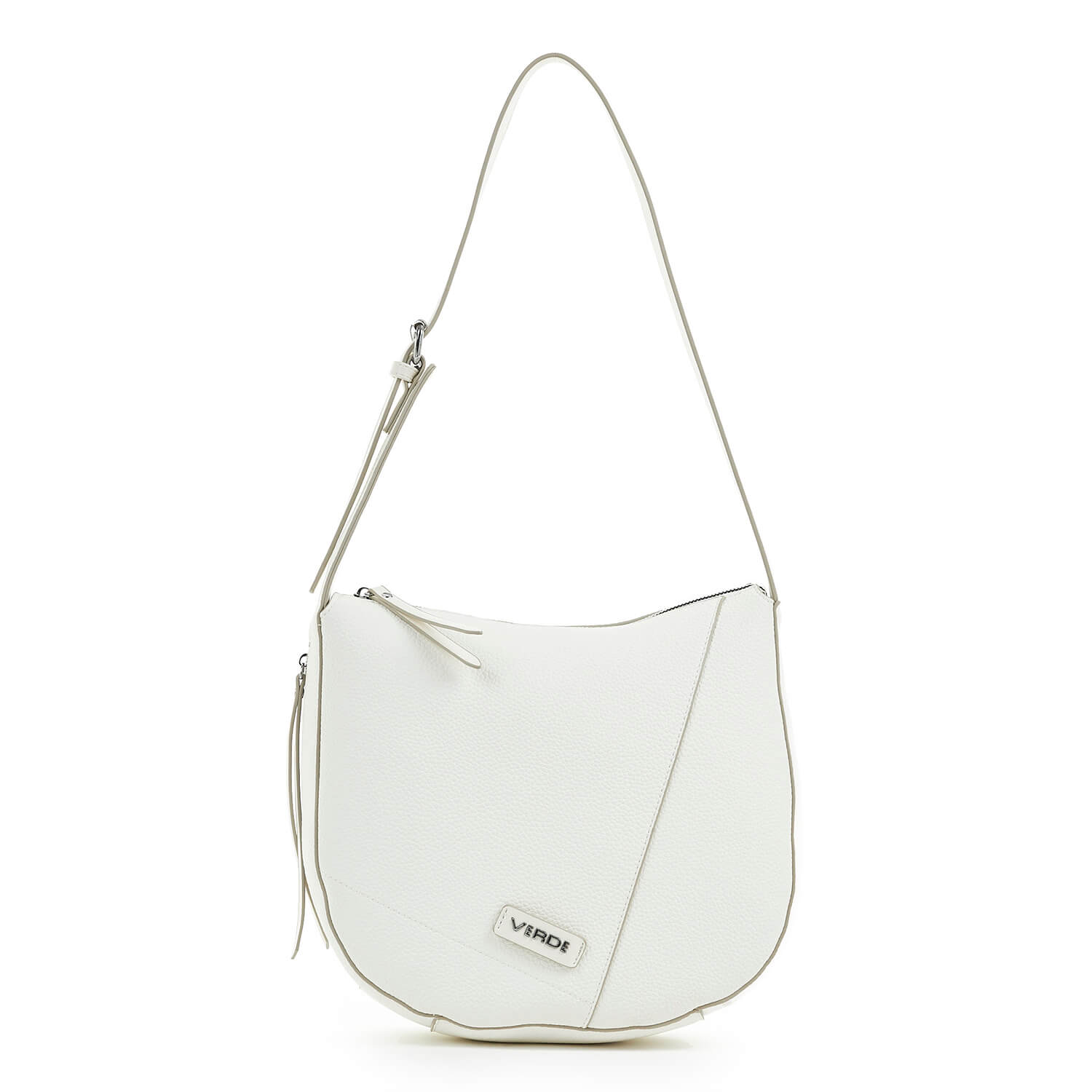 Verde Γυναικεία Τσάντα Ώμου 16-6769 Άσπρο