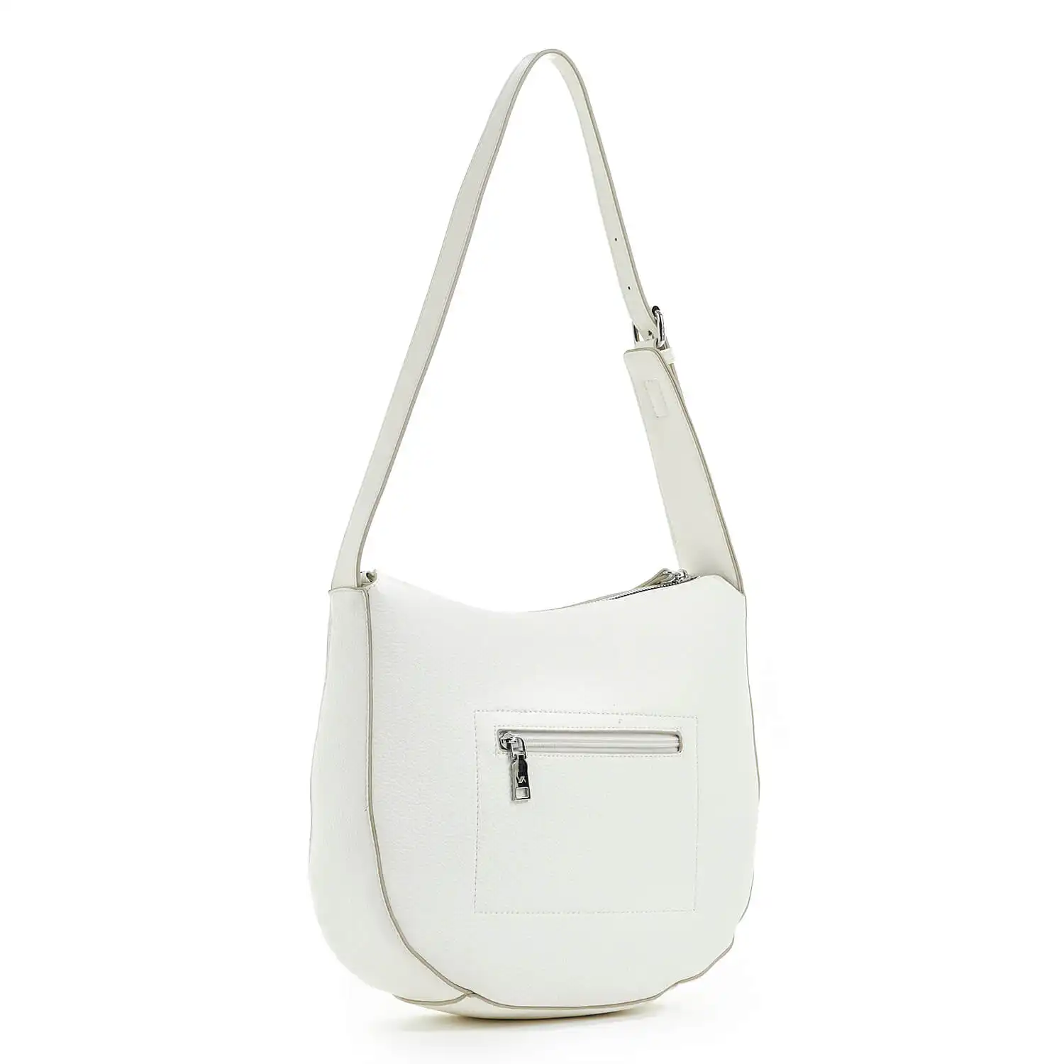 Verde Γυναικεία Τσάντα Ώμου 16-6769 Άσπρο