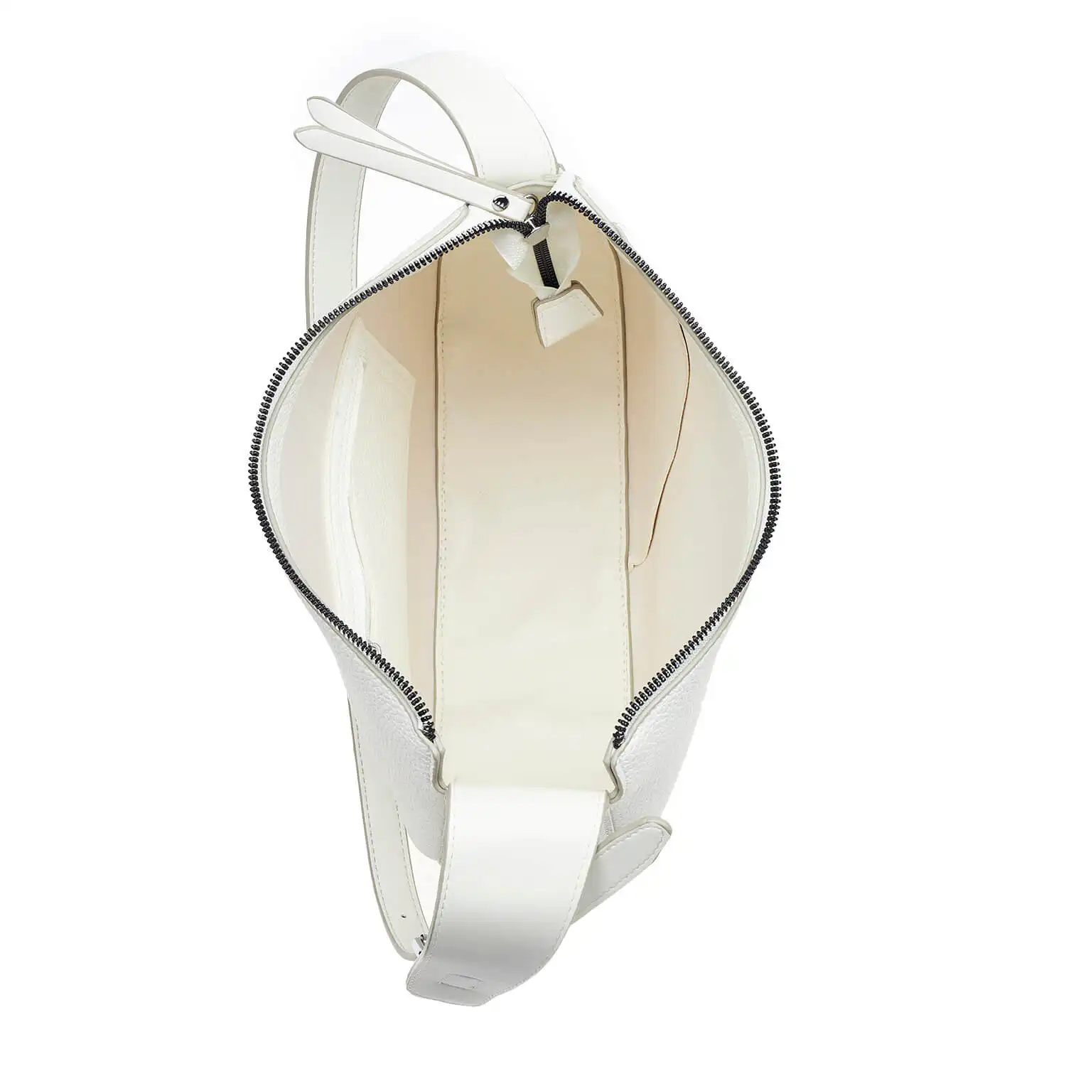 Verde Γυναικεία Τσάντα Ώμου 16-6769 Άσπρο