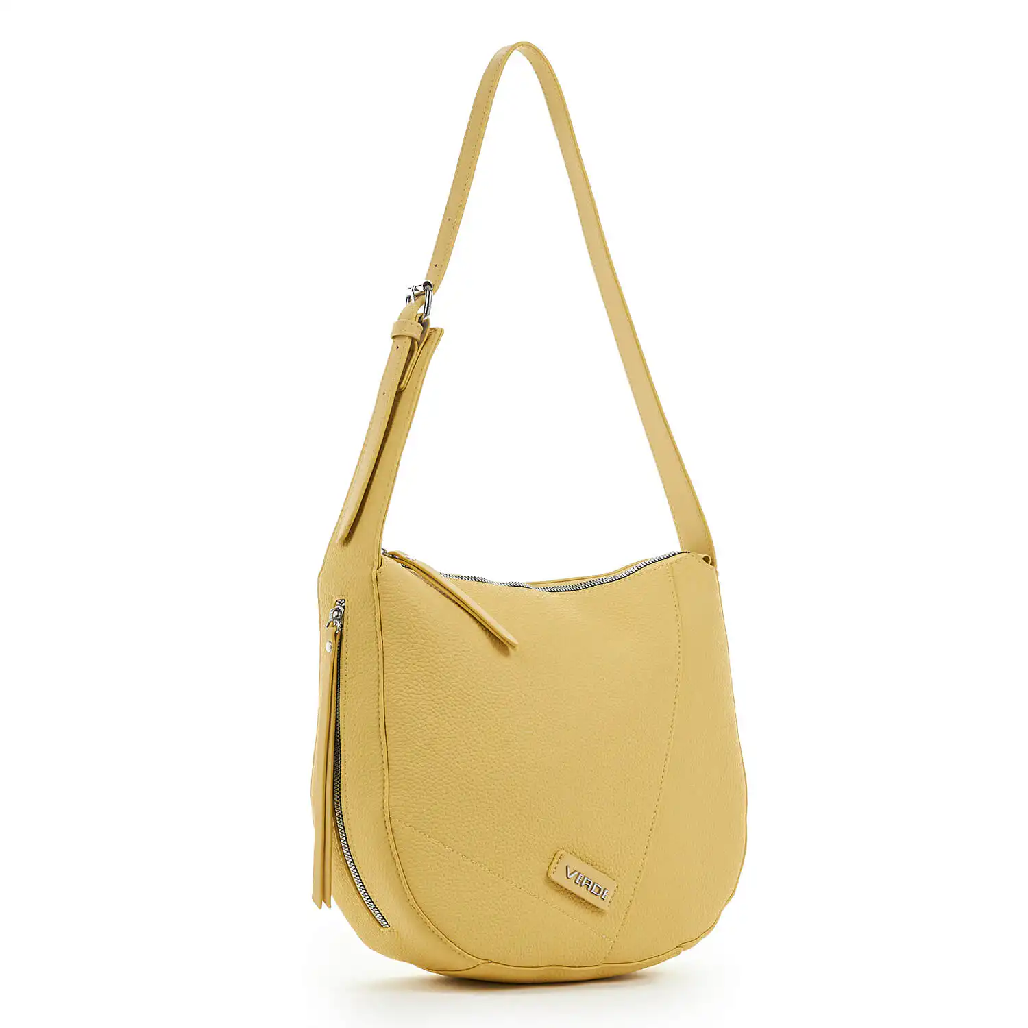 Verde Γυναικεία Τσάντα Ώμου 16-6769 Κίτρινο