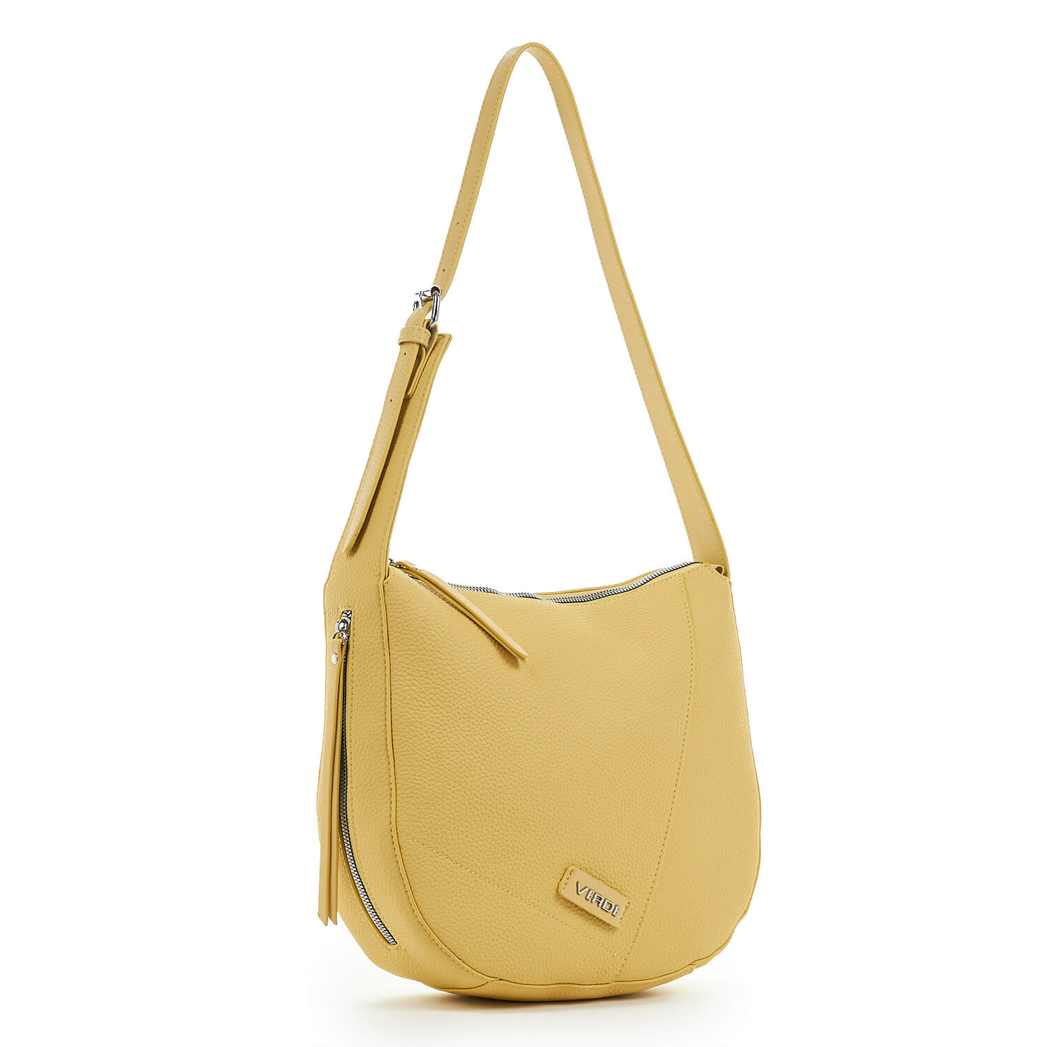 Verde Γυναικεία Τσάντα Ώμου 16-6769 Κίτρινο