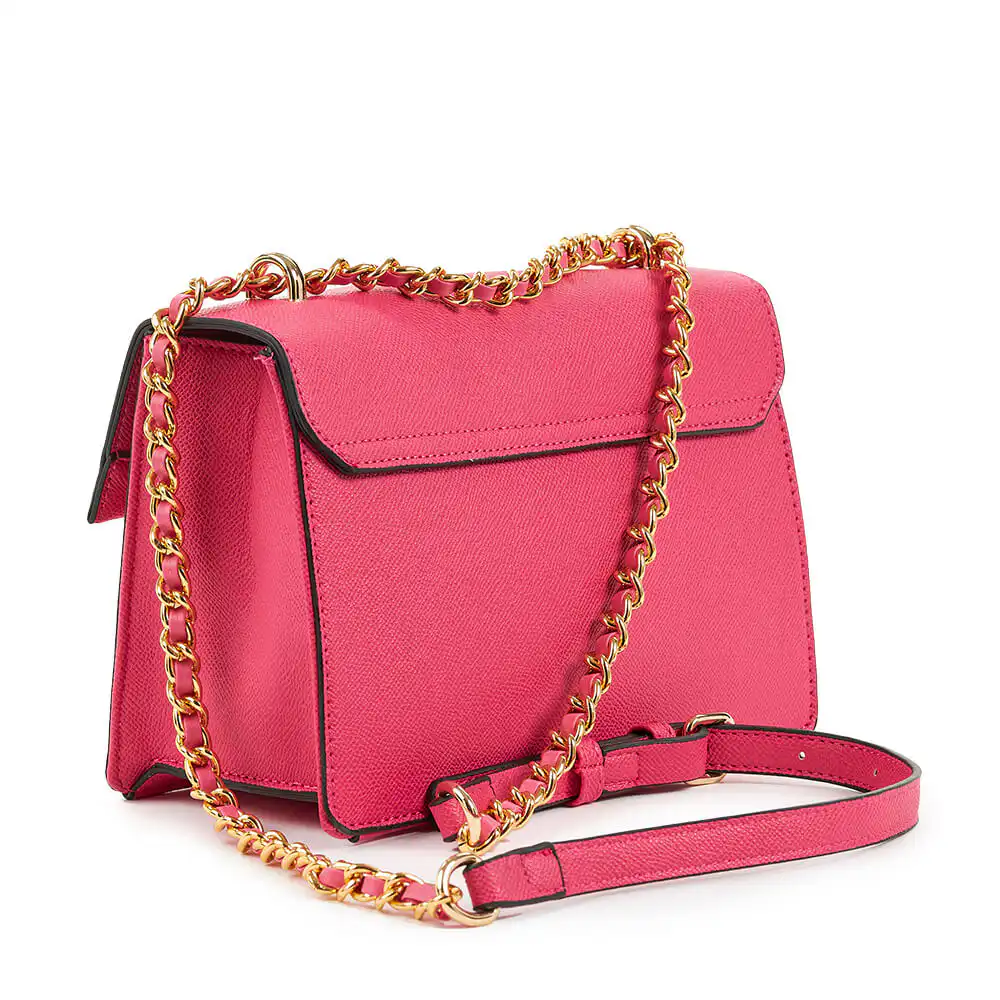 Verde Γυναικεία Τσάντα Ώμου 16-6782 Φούξια