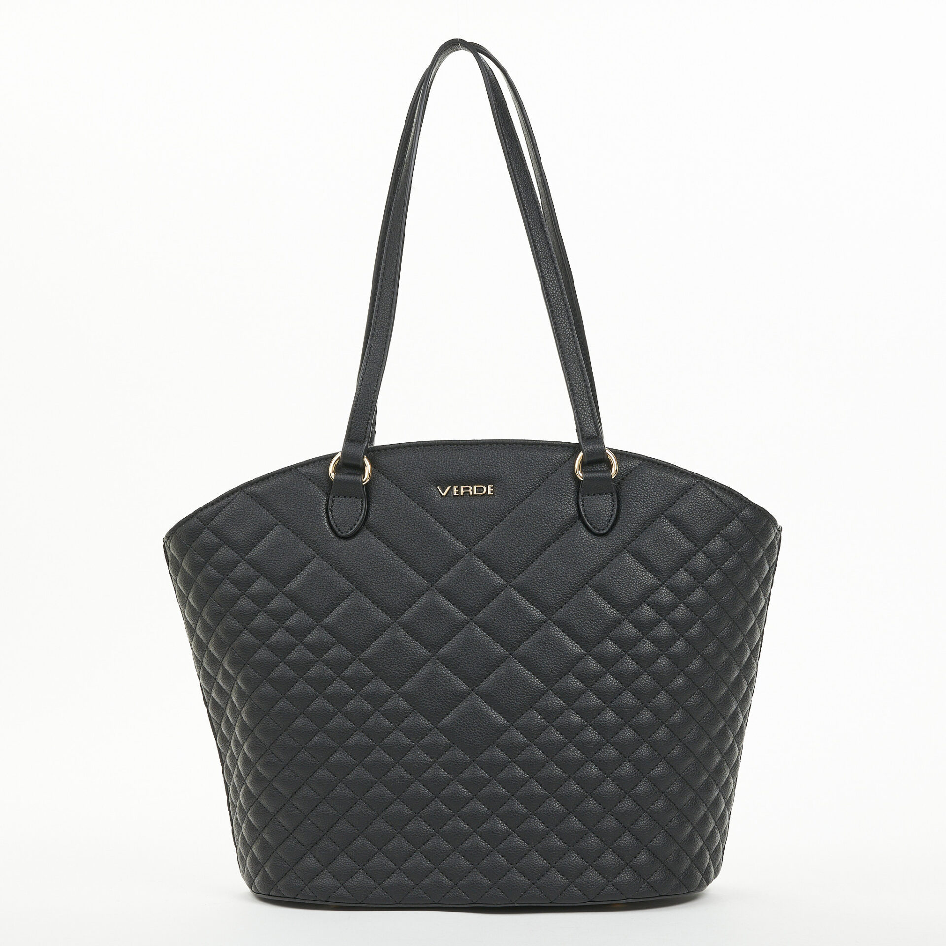 Verde Γυναικεία Τσάντα Ώμου 16-6802 Μαύρο