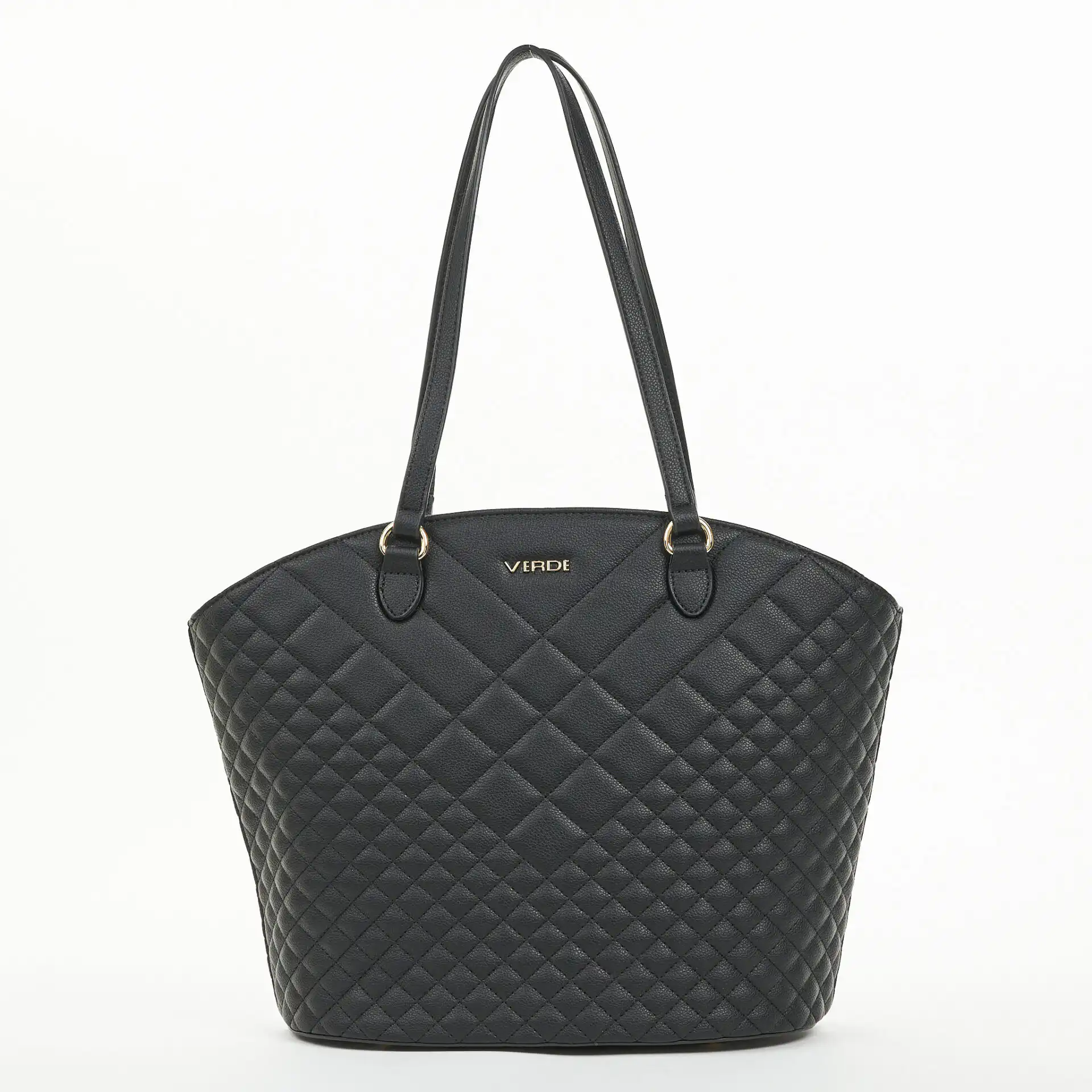 Verde Γυναικεία Τσάντα Ώμου 16-6802 Μαύρο