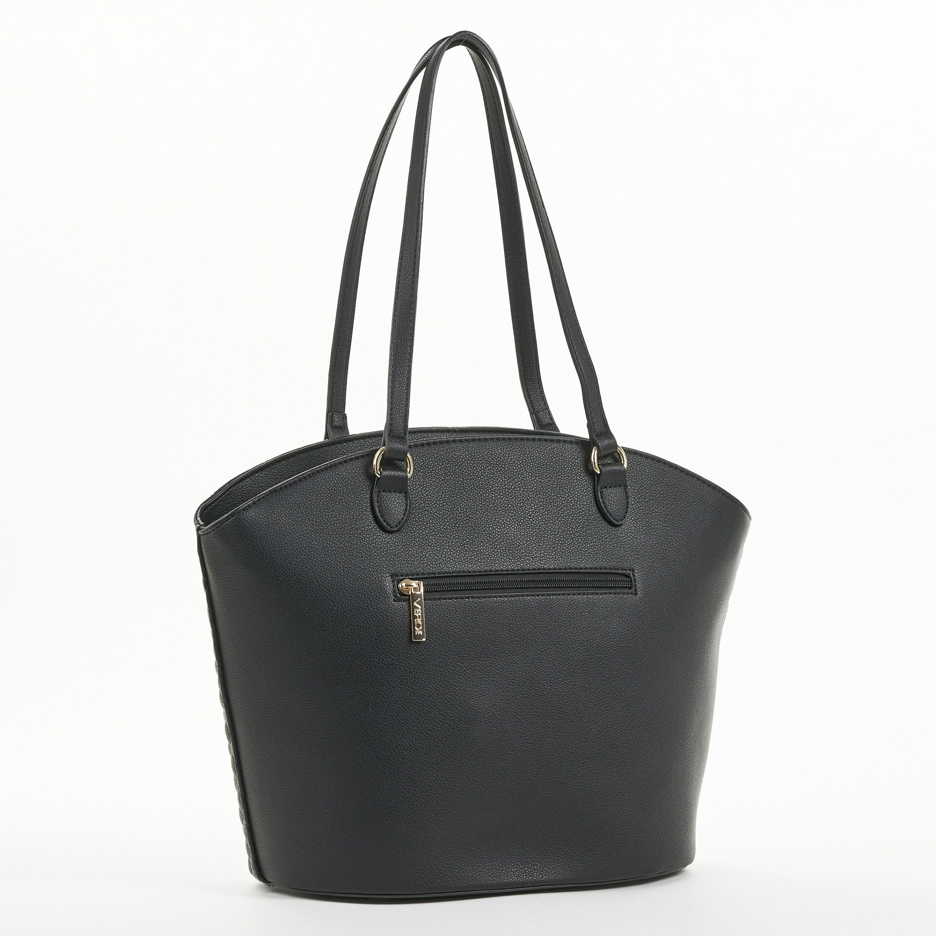 Verde Γυναικεία Τσάντα Ώμου 16-6802 Μαύρο