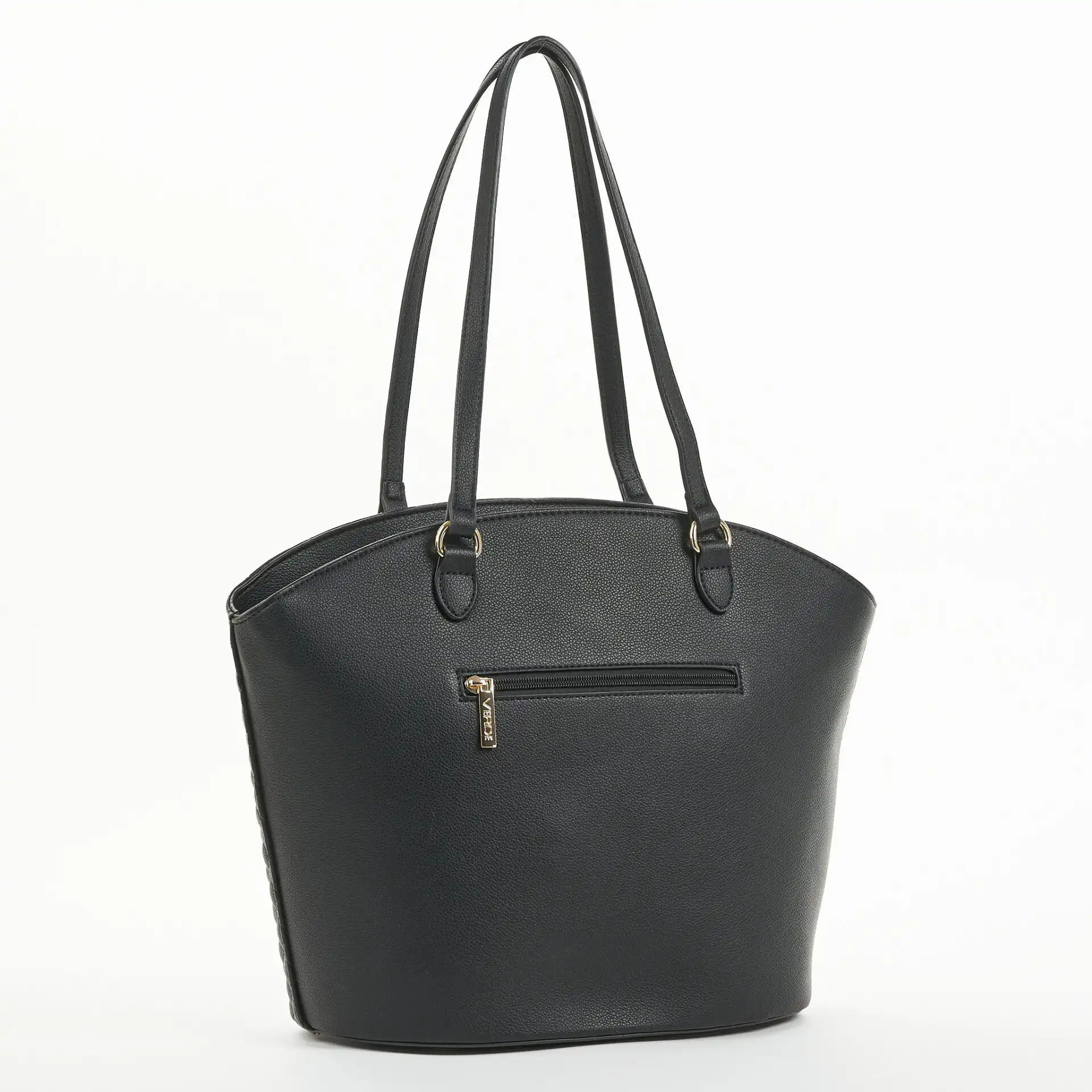 Verde Γυναικεία Τσάντα Ώμου 16-6802 Μαύρο