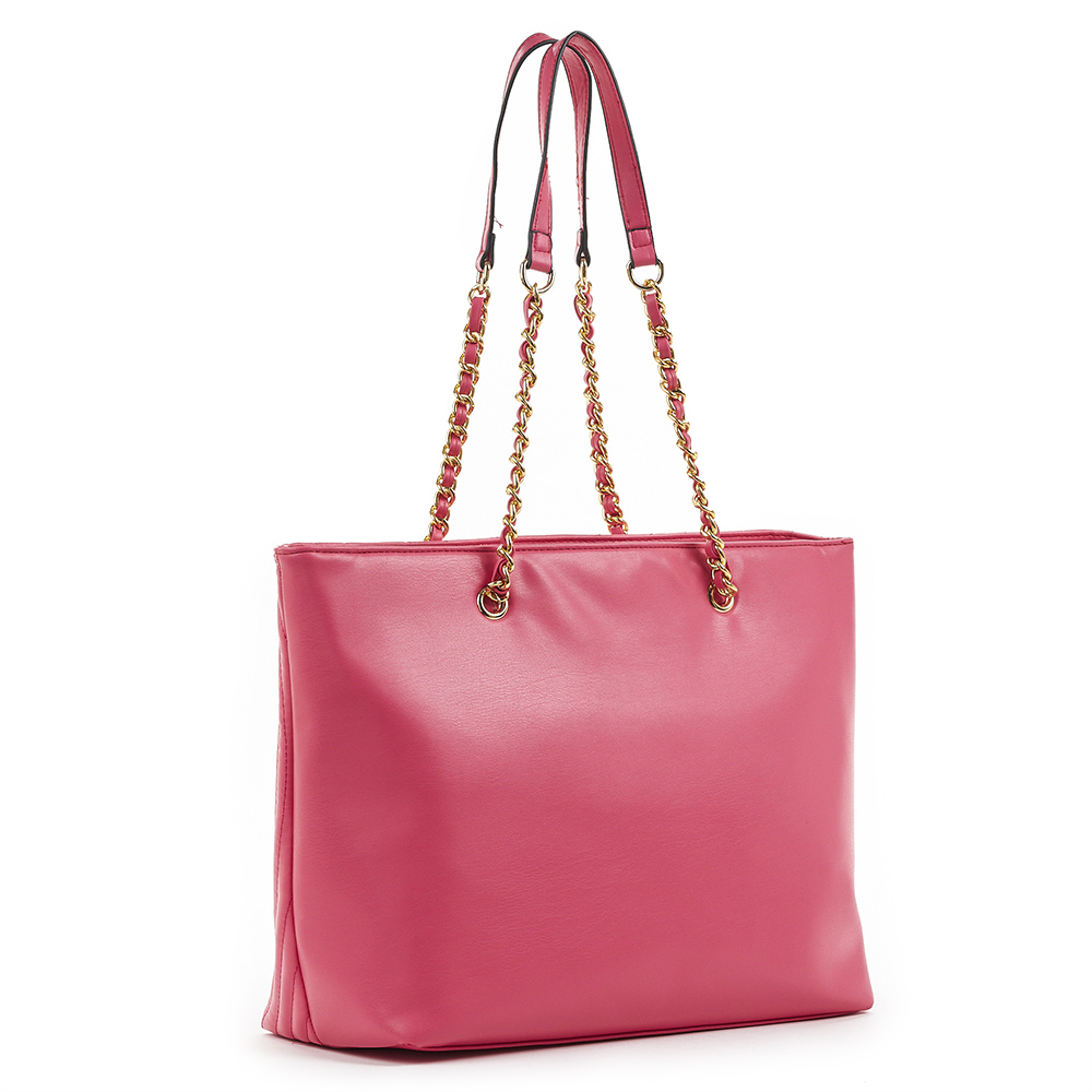 Verde Γυναικεία Τσάντα Ώμου 16-6806 Φούξια