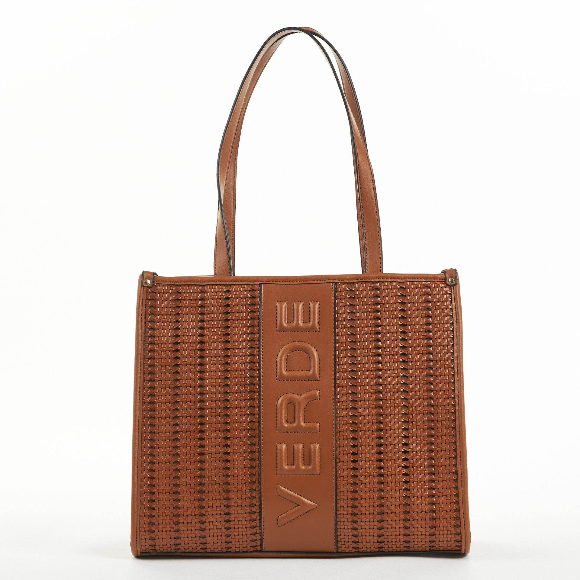 Verde Γυναικεία Τσάντα Ώμου 16-6826 Καμηλό