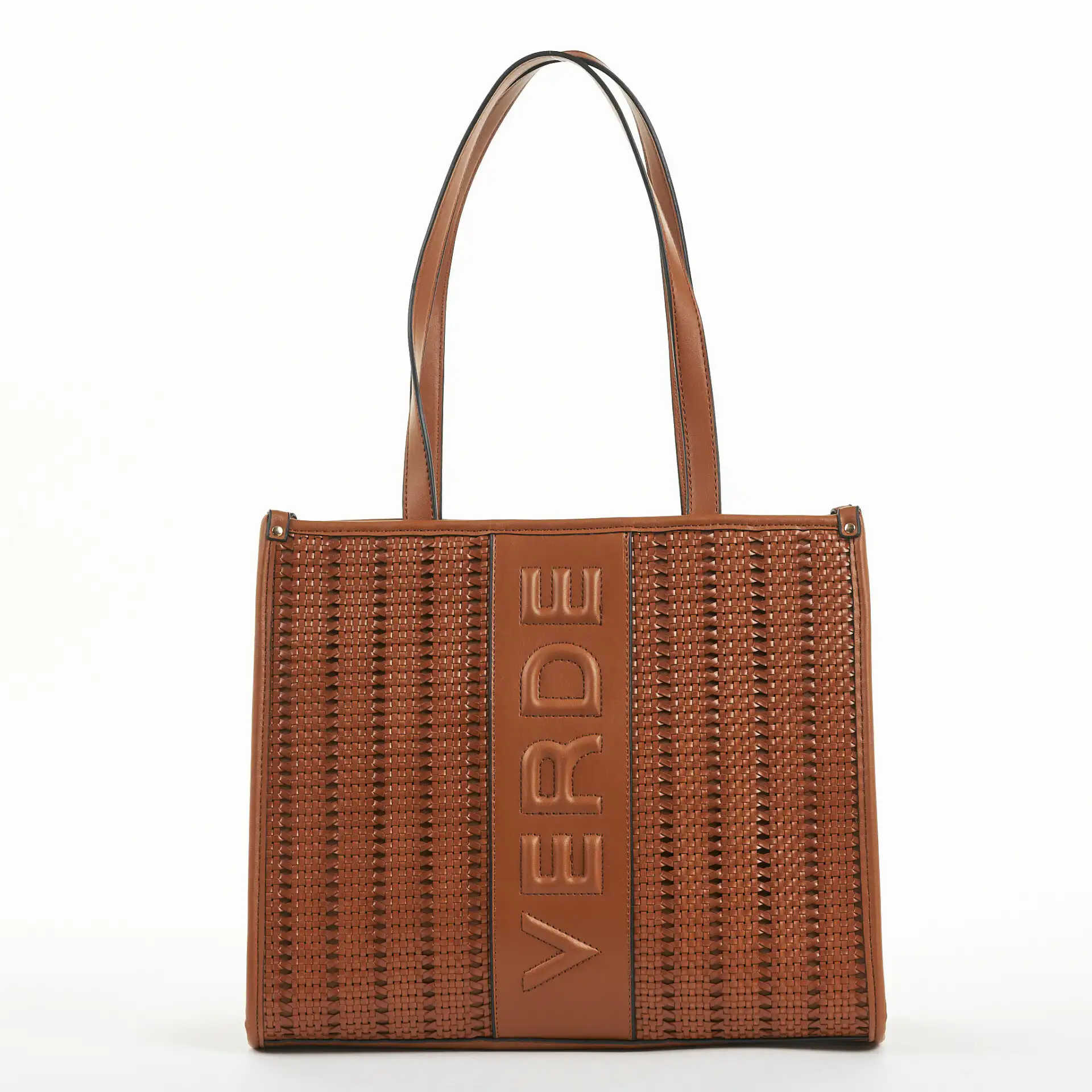 Verde Γυναικεία Τσάντα Ώμου 16-6826 Καμηλό