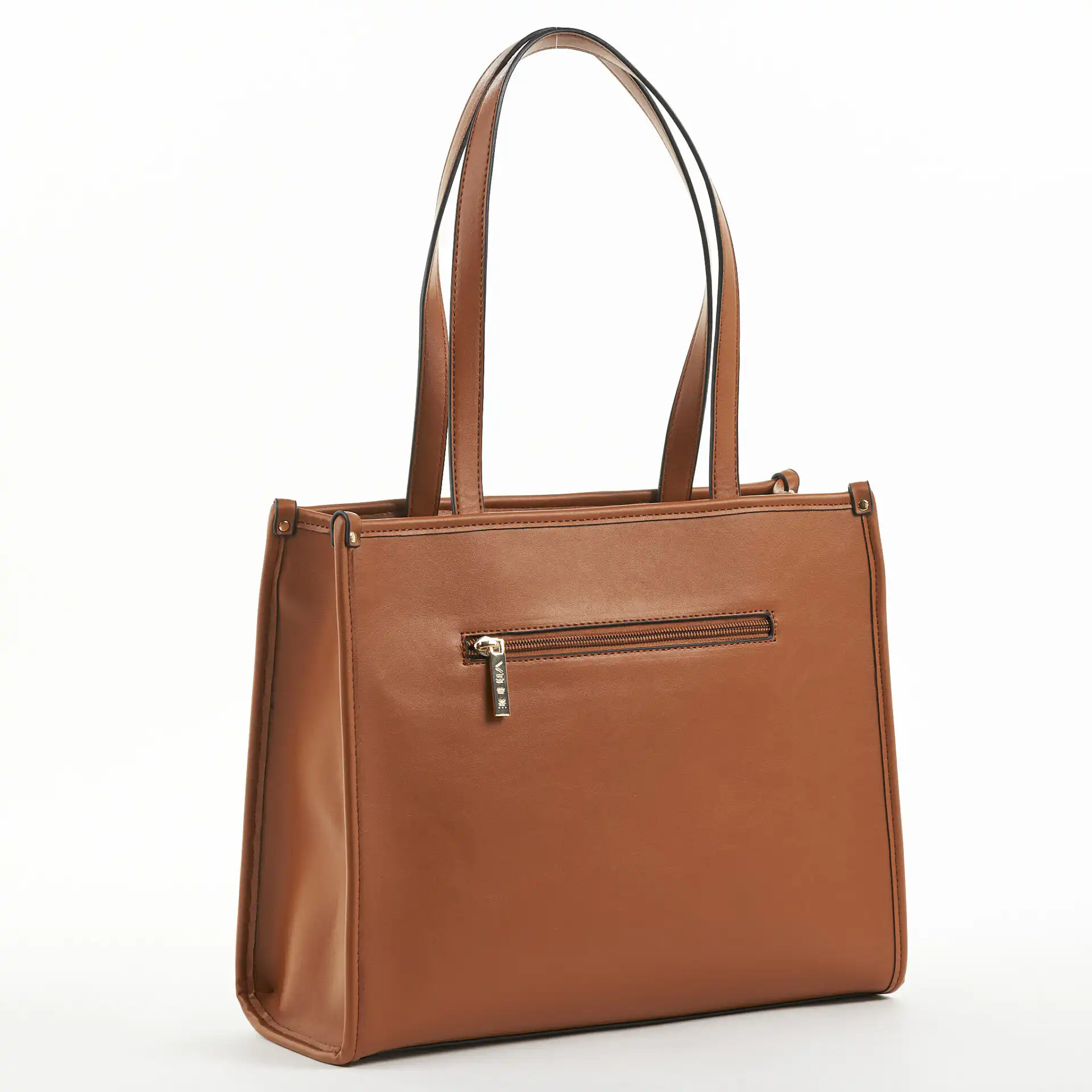 Verde Γυναικεία Τσάντα Ώμου 16-6826 Καμηλό