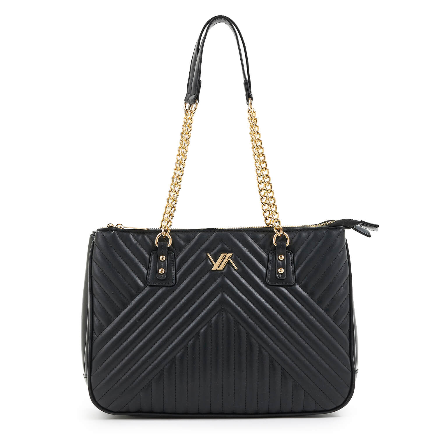 Verde Γυναικεία Τσάντα Ώμου 16-6845 Μαύρο