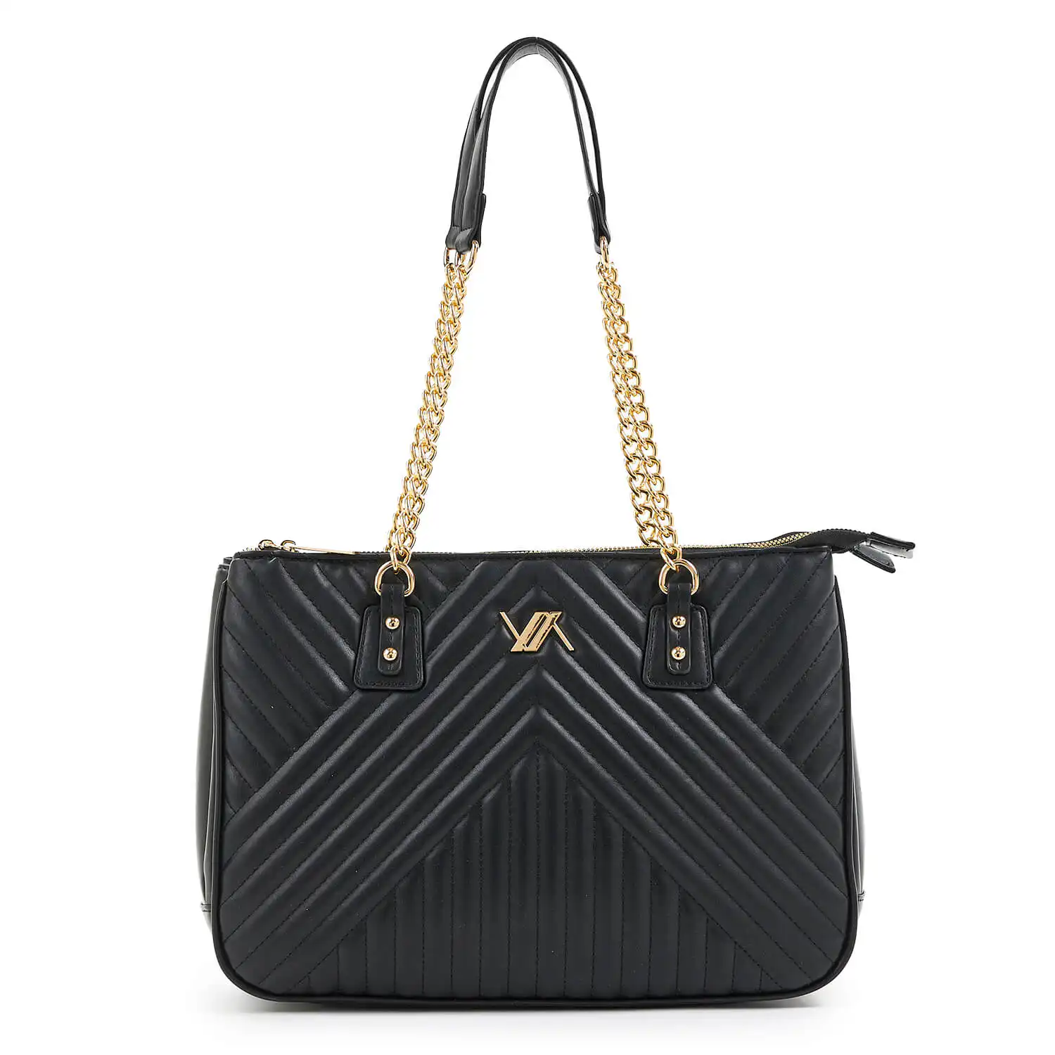 Verde Γυναικεία Τσάντα Ώμου 16-6845 Μαύρο