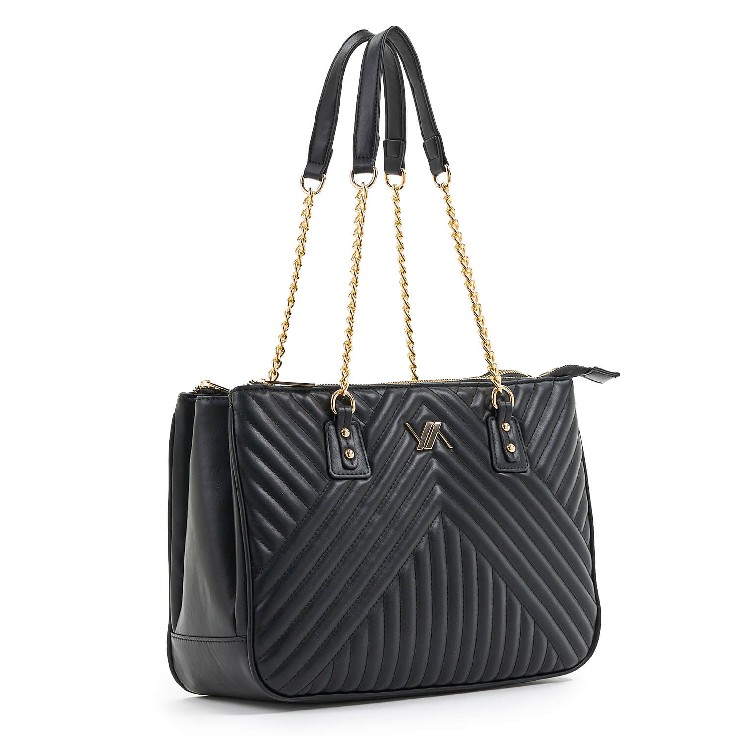 Verde Γυναικεία Τσάντα Ώμου 16-6845 Μαύρο