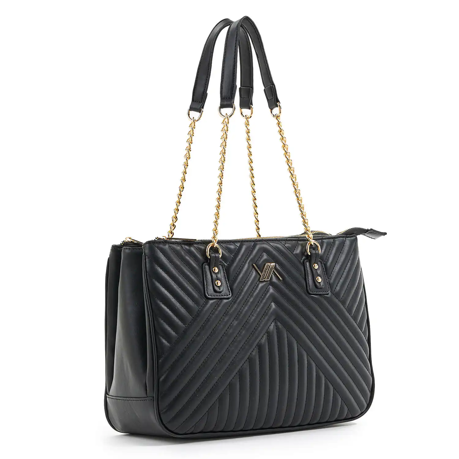 Verde Γυναικεία Τσάντα Ώμου 16-6845 Μαύρο