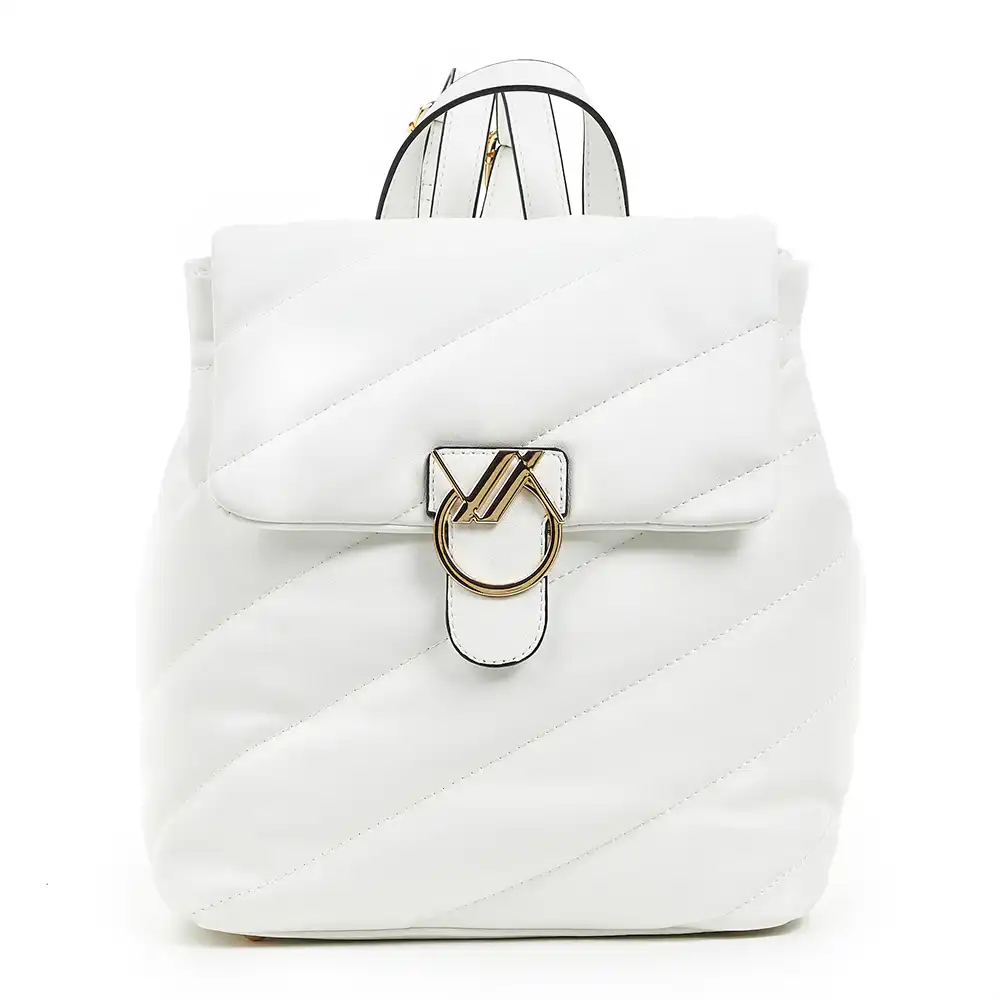 Verde Γυναικείο Σακίδιο Πλάτης 16-6847 Άσπρο Verde Γυναικείο Σακίδιο Πλάτης 16-6847 Άσπρο