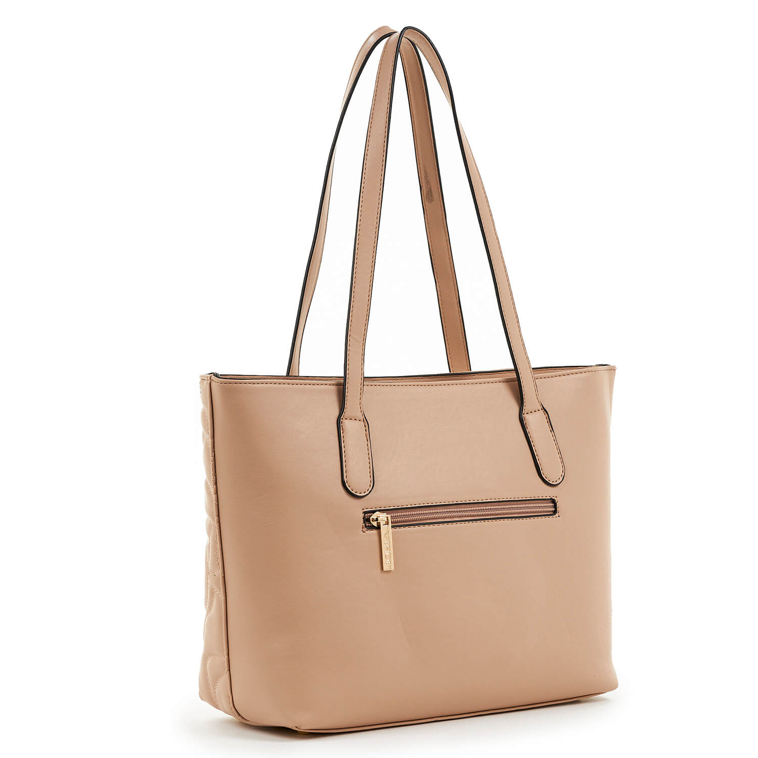 Verde Γυναικεία Τσάντα Ώμου 16-6883 Φυσικό Ρόζ