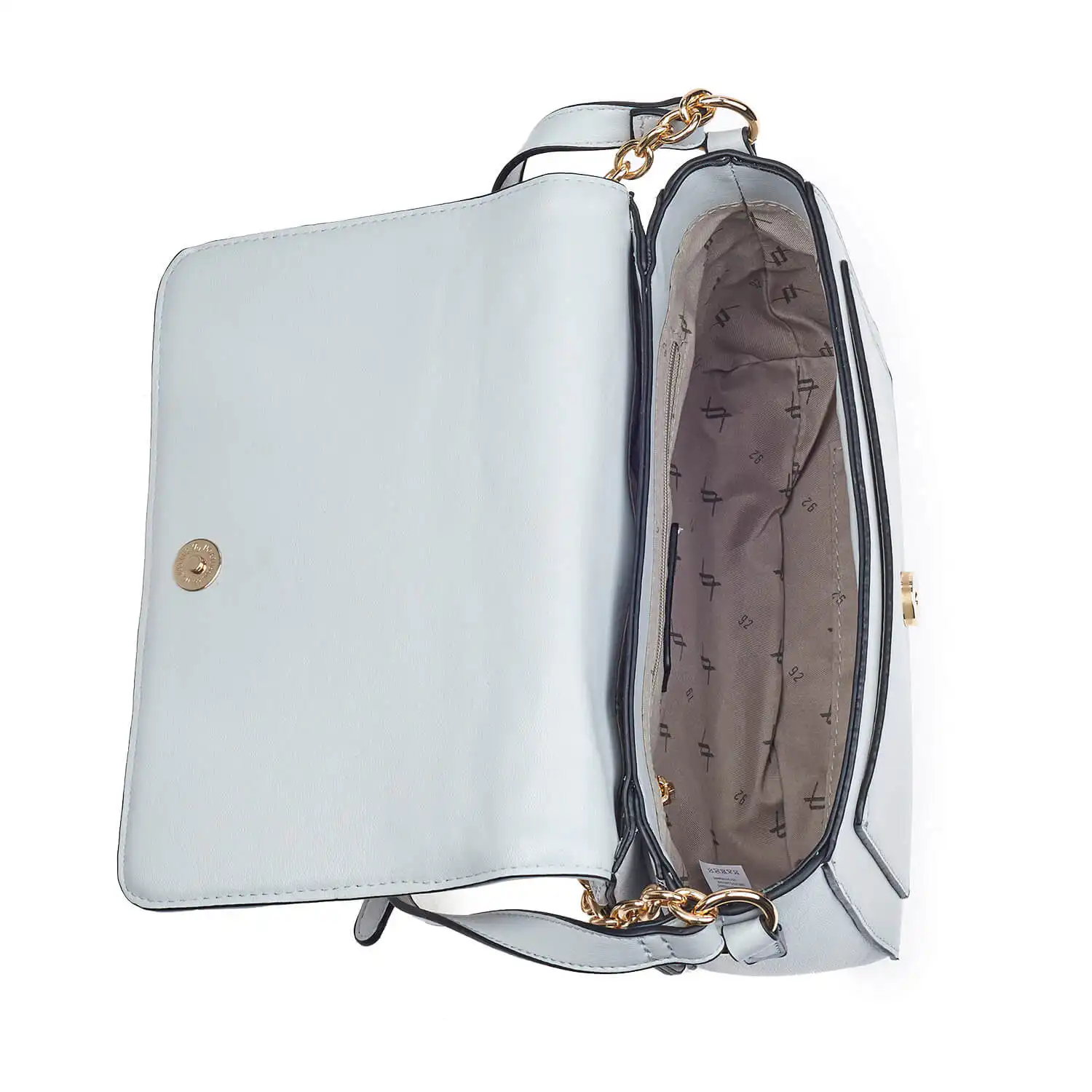 Verde Γυναικεία Τσάντα Χιαστί 16-6884 Γκρί