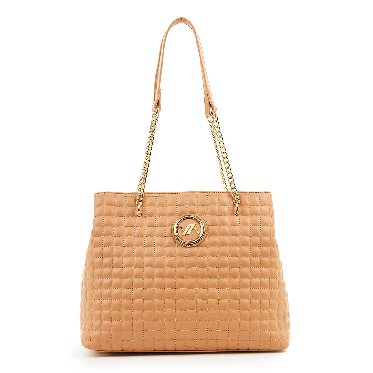 Verde Γυναικεία Τσάντα Ώμου 16-6897 Καμηλό