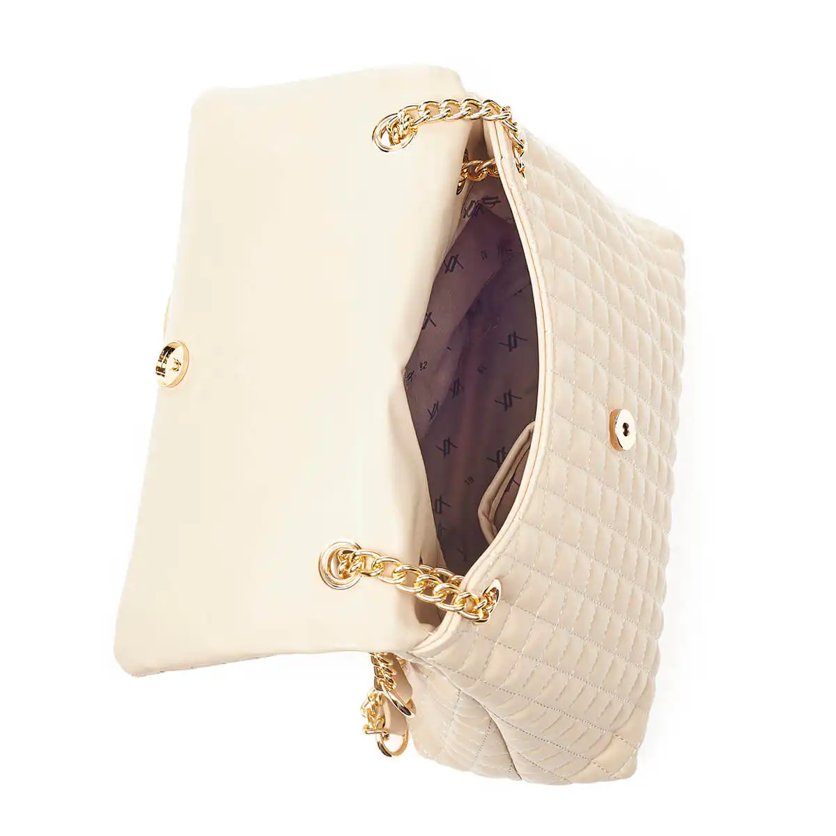 Verde Γυναικεία Τσάντα Ώμου 16-6898 Καμηλό