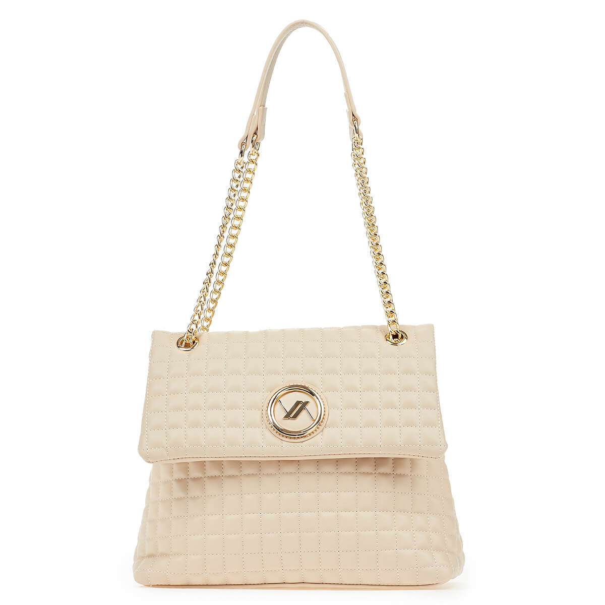 Verde Γυναικεία Τσάντα Ώμου 16-6898 Καμηλό