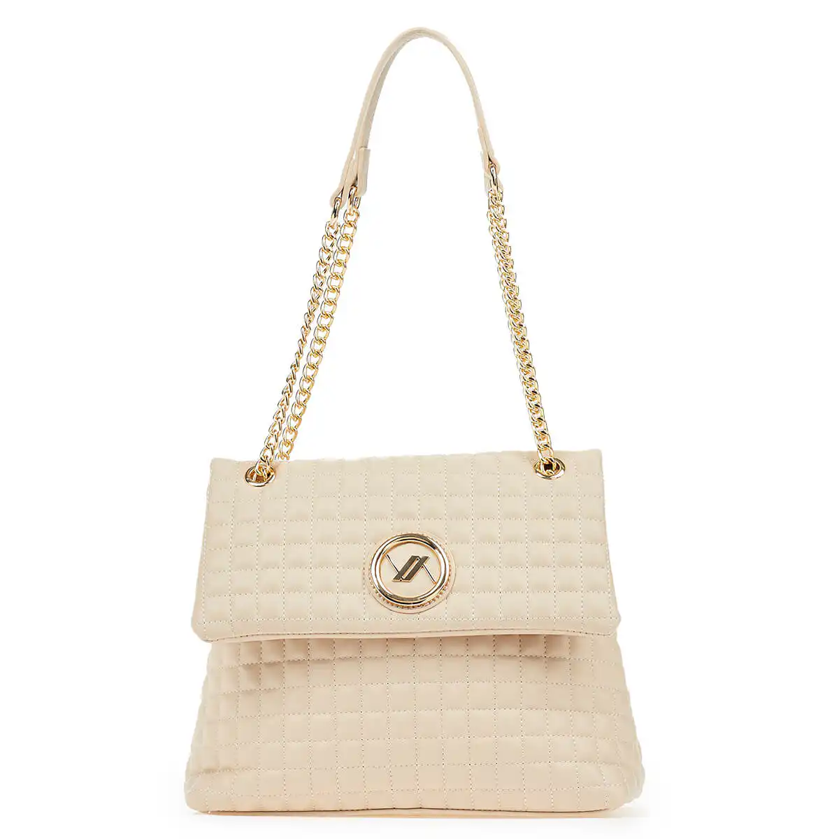 Verde Γυναικεία Τσάντα Ώμου 16-6898 Καμηλό