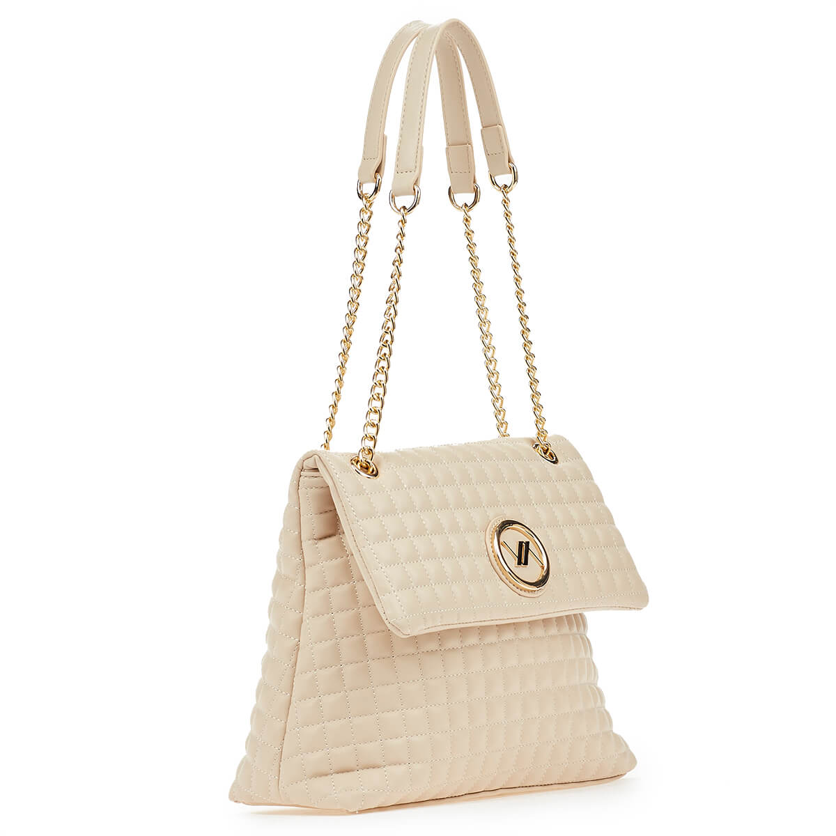 Verde Γυναικεία Τσάντα Ώμου 16-6898 Καμηλό