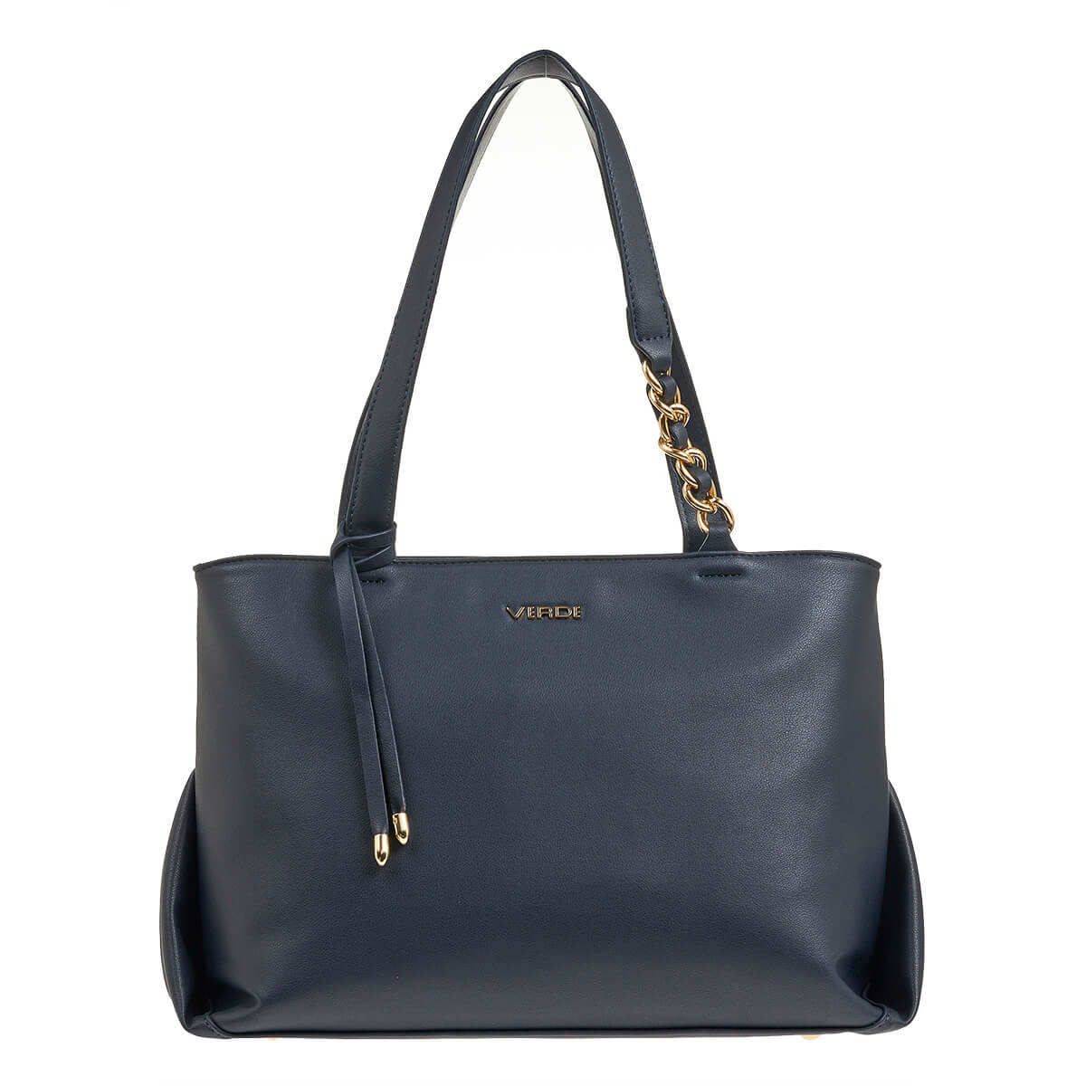 Verde Γυναικεία Τσάντα Ώμου 16-6900 Σκούρο Μπλέ