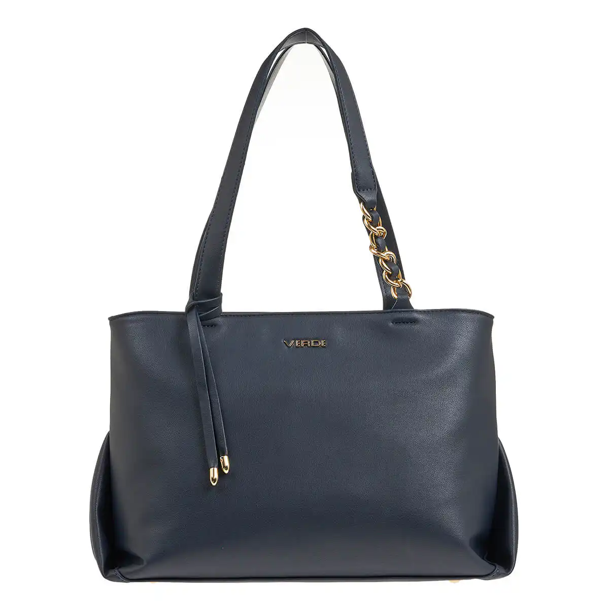 Verde Γυναικεία Τσάντα Ώμου 16-6900 Σκούρο Μπλέ