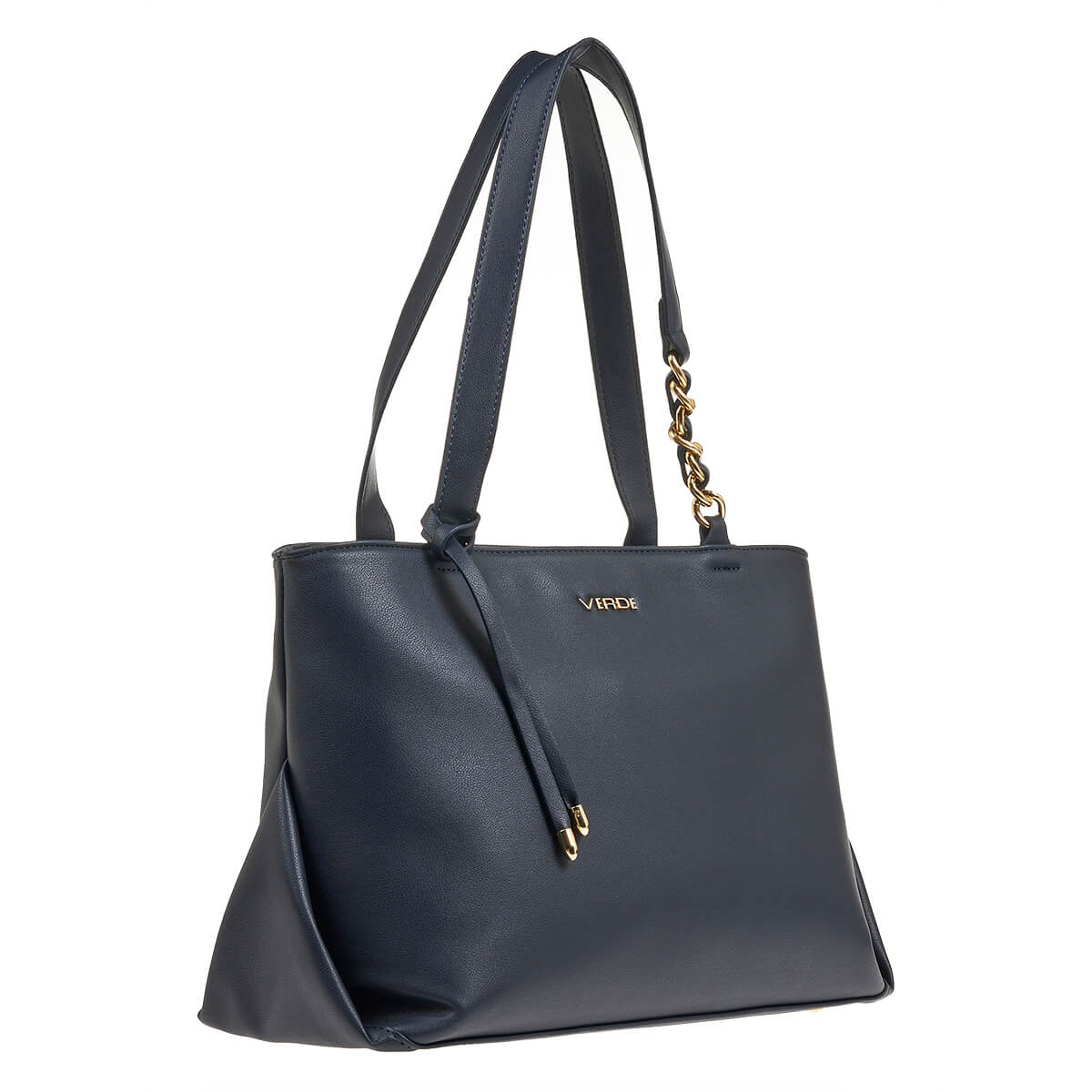 Verde Γυναικεία Τσάντα Ώμου 16-6900 Σκούρο Μπλέ