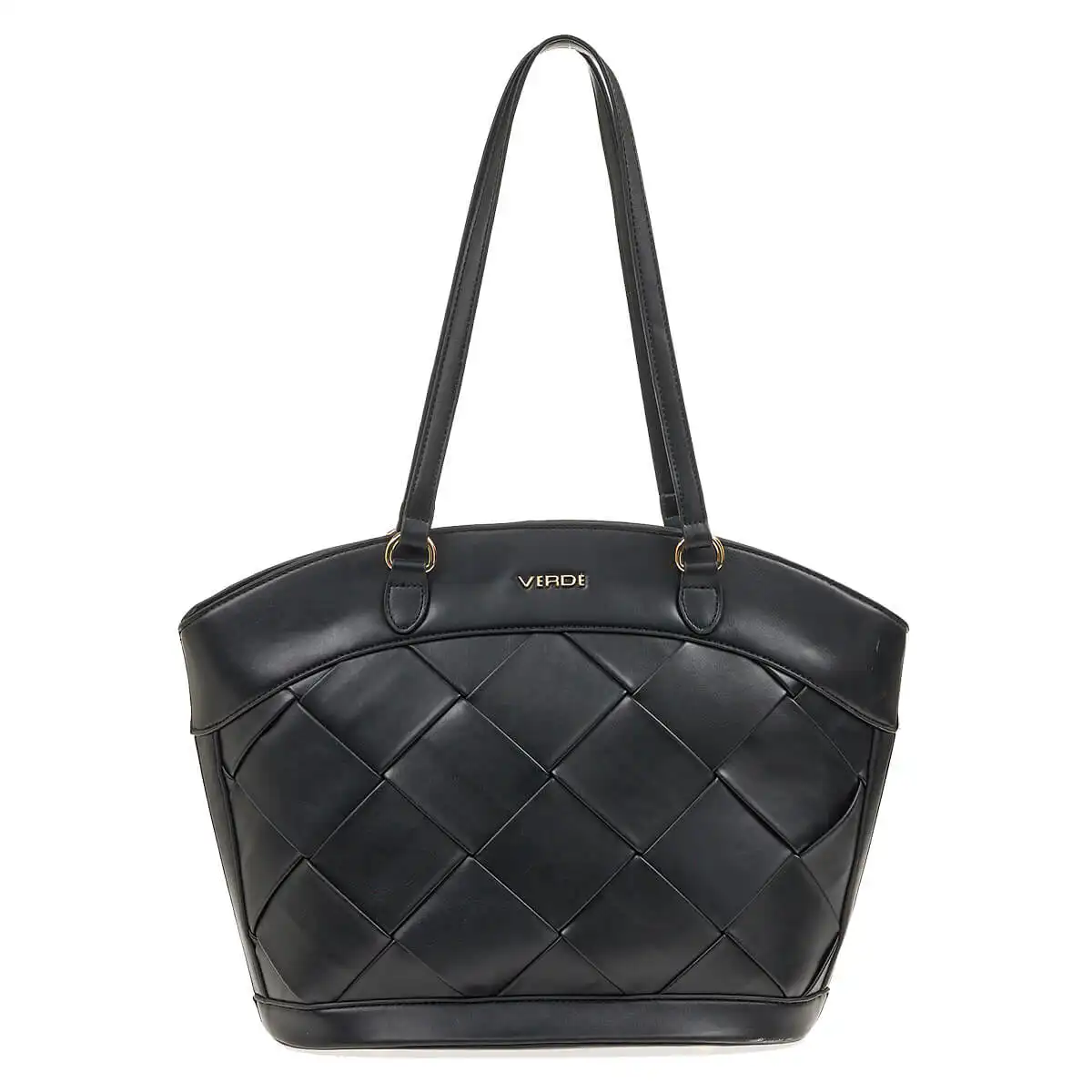 Verde Γυναικεία Τσάντα Ώμου 16-6903 Εκρού