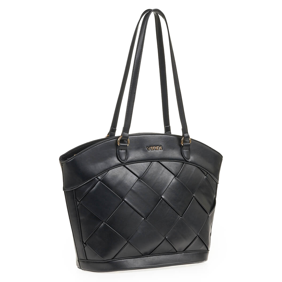 Verde Γυναικεία Τσάντα Ώμου 16-6903 Εκρού