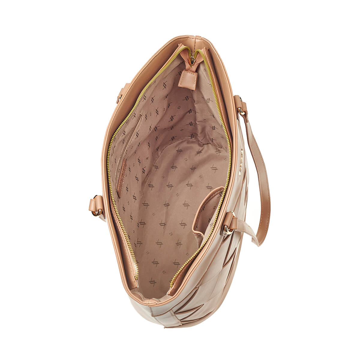 Verde Γυναικεία Τσάντα Ώμου 16-6903 Εκρού