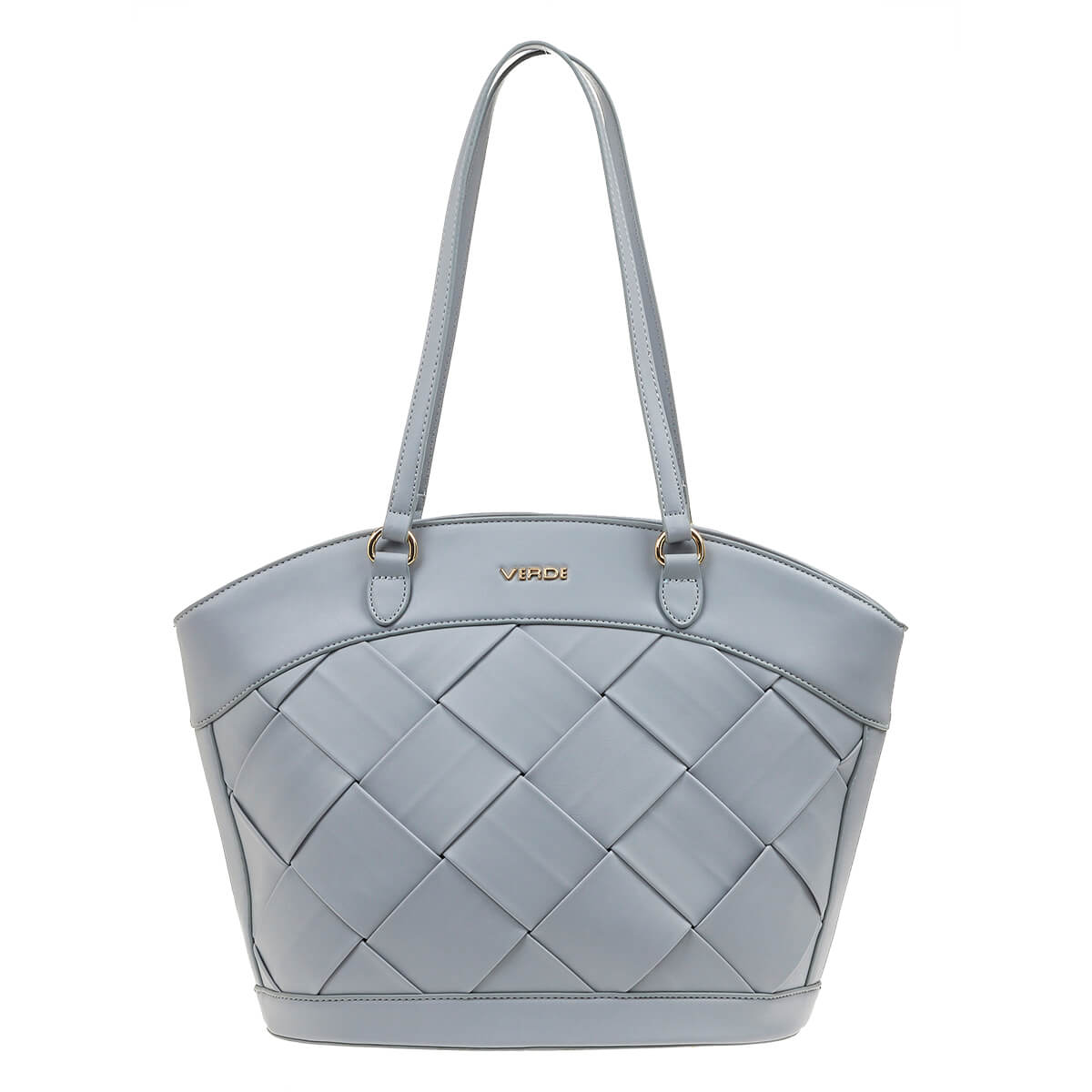 Verde Γυναικεία Τσάντα Ώμου 16-6903 Μπλέ