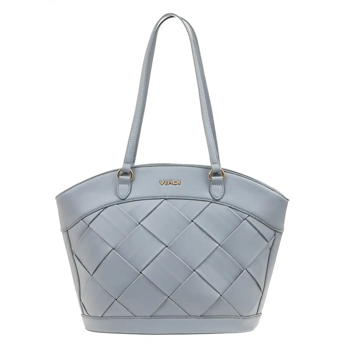 Verde Γυναικεία Τσάντα Ώμου 16-6903 Μπλέ