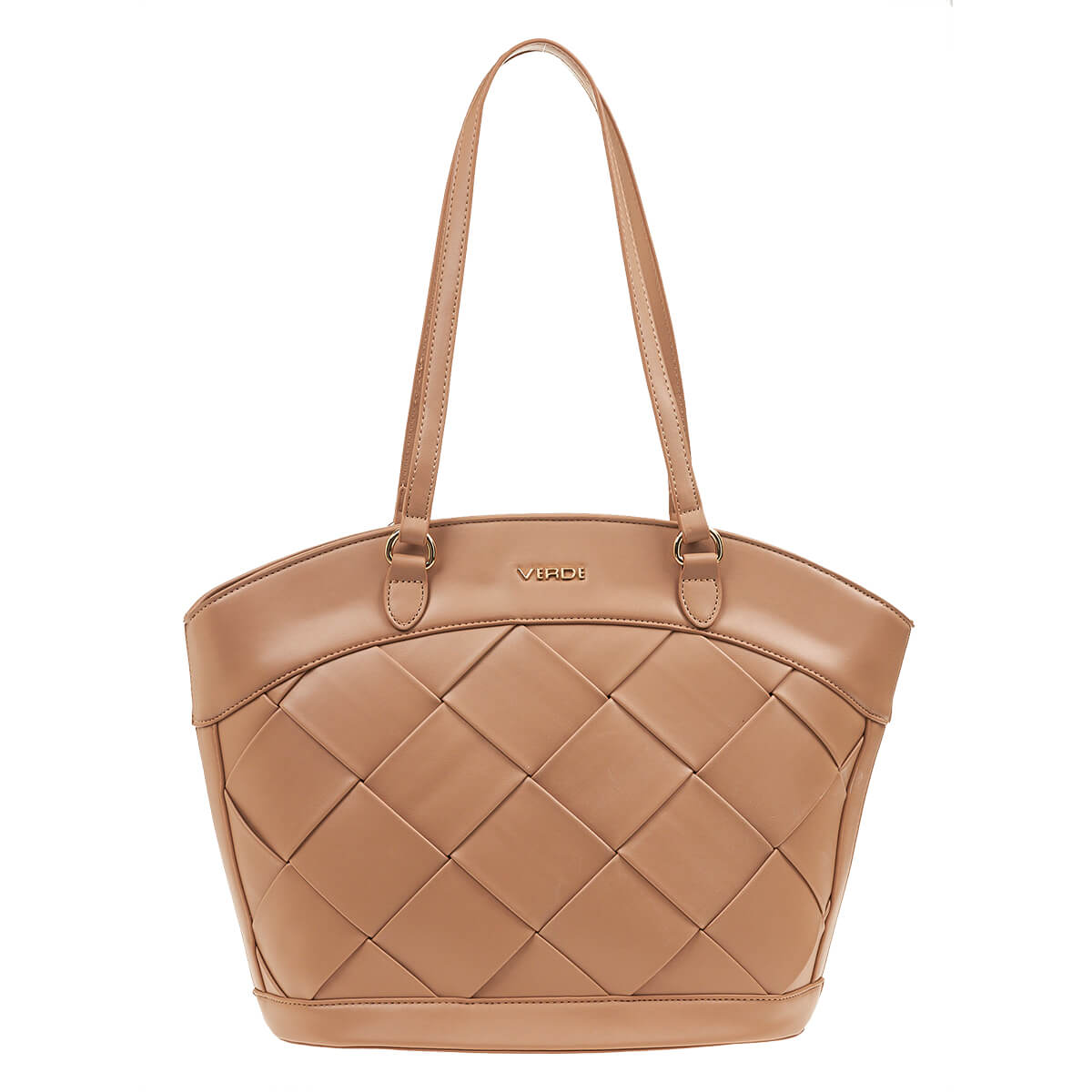 Verde Γυναικεία Τσάντα Ώμου 16-6903 Μπέζ