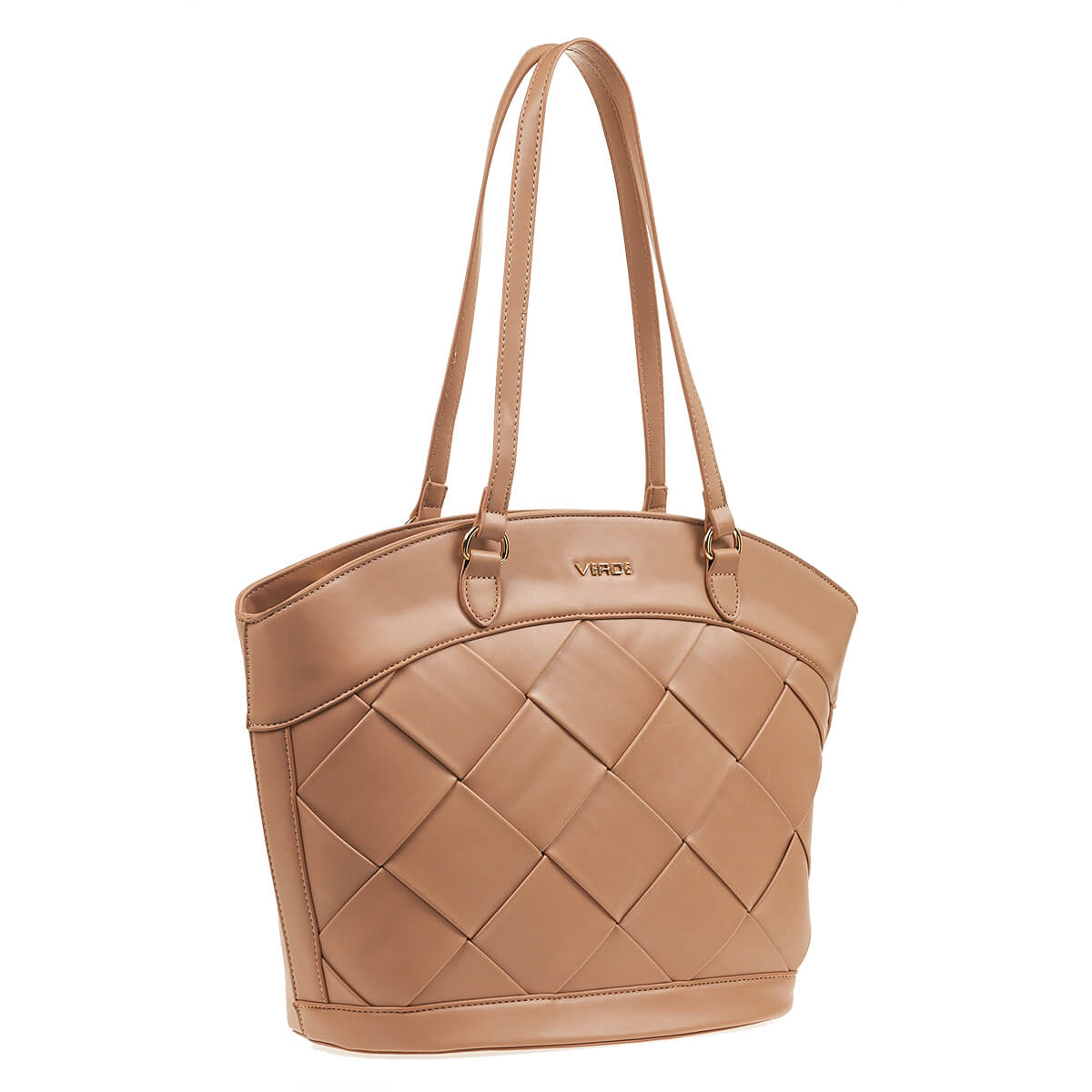 Verde Γυναικεία Τσάντα Ώμου 16-6903 Μπέζ