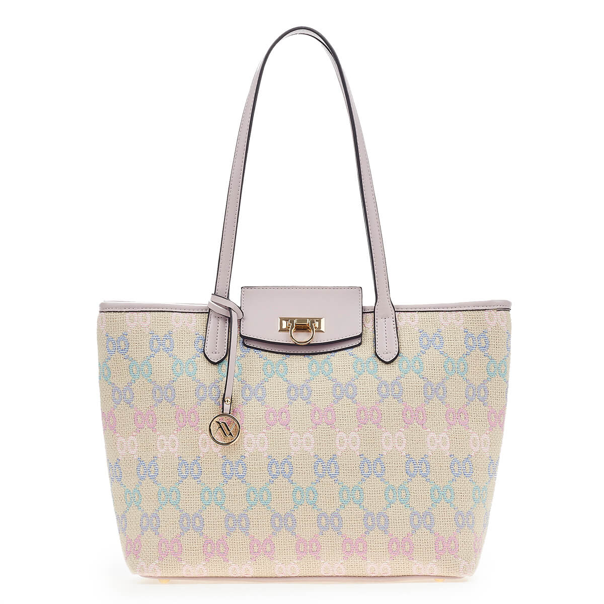 Verde Γυναικεία Τσάντα Ώμου 16-6915 Μπλέ